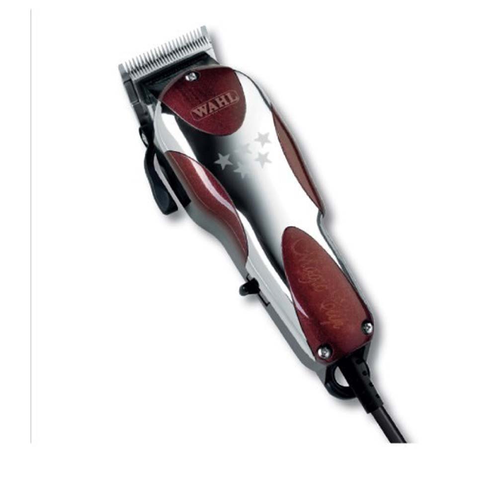 Wahl Magic Clip Cordless Hair Clipper 5-Star Series - Professional Hair Trimmer for Men & Women | Red & Wahl 3615-0470 Mobile Shaver - Portable Cordless Beard Trimmer (Black) | Perfect for Home Barbering, Travel & Professional Salon Use