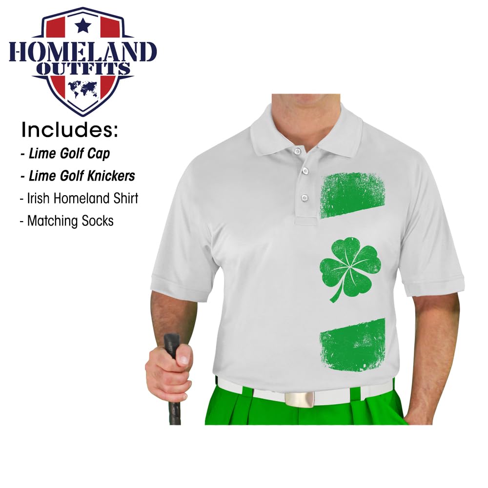 Authentic Irish Homeland Traditional Plus Fours Outfit for Men - Perfect for St. Patrick's Day, Celtic Festivals & Heritage Celebrations