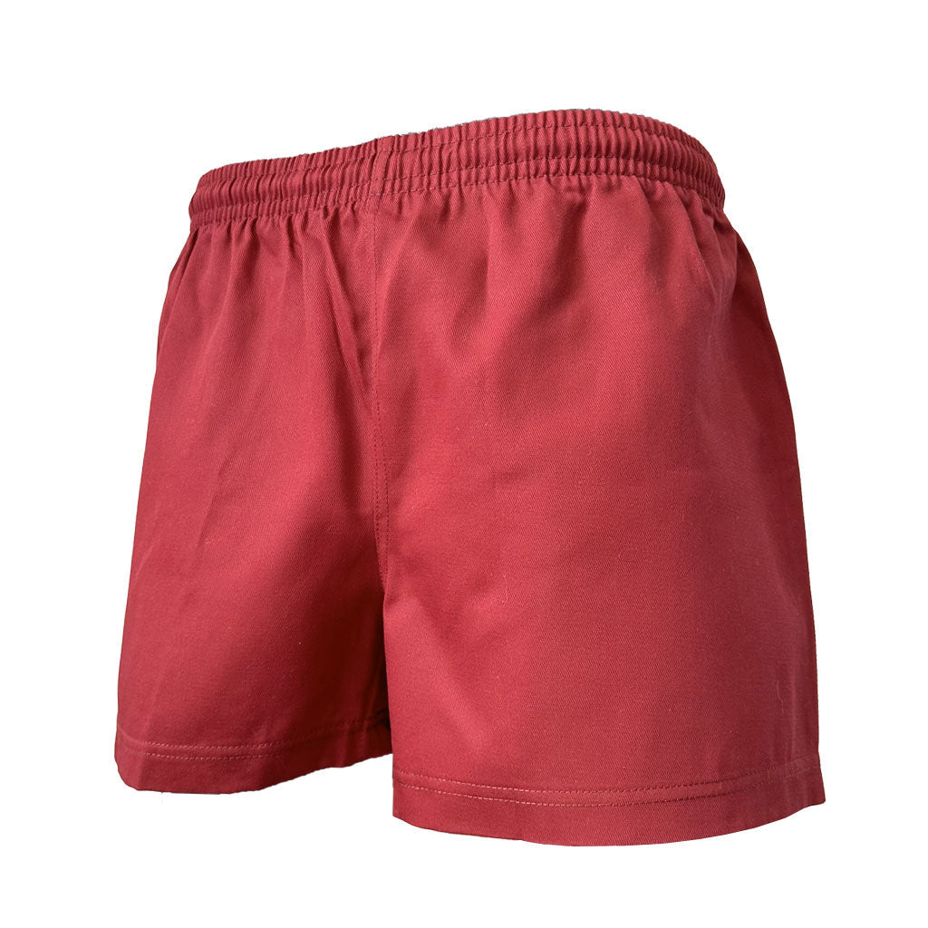 Best Maroon Rugby Shorts for Men - Durable & Comfortable Athletic Shorts for Rugby, Training & Casual Wear
