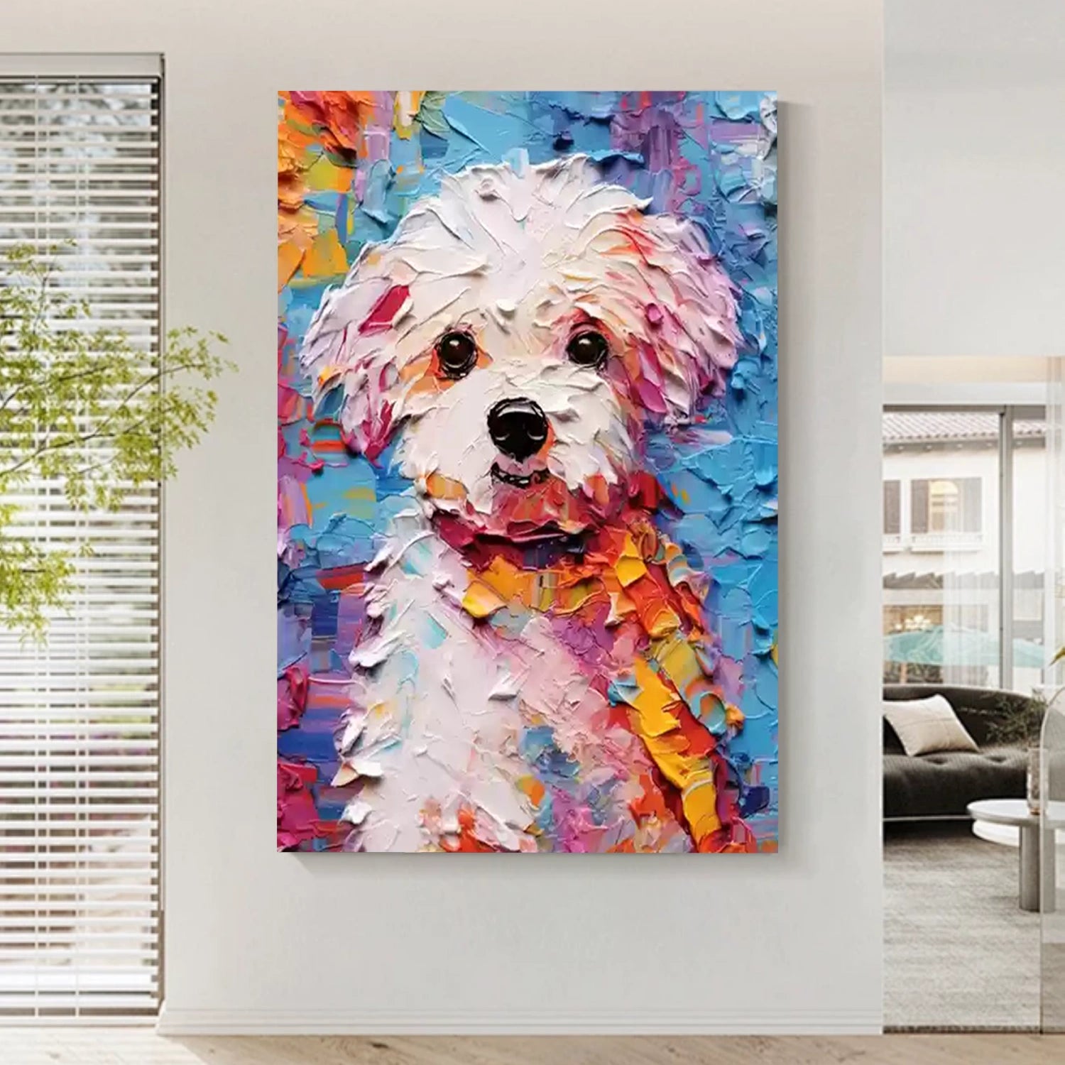 Animal Art Painting #AP148 - Handmade Wildlife Canvas Art for Home & Office Decor - Perfect for Living Room, Bedroom, or Gift