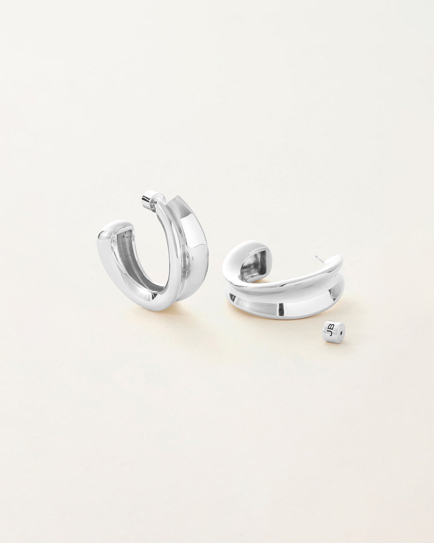 Sterling Silver Doune Hoops Earrings - Elegant & Timeless Jewelry for Women - Perfect for Everyday Wear, Parties & Special Occasions
