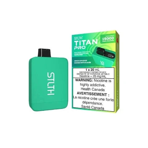 STLTH Titan PRO 15K Disposable Vape - 15000 Puffs, 5 Pack - Long-Lasting & Portable Vape Pen for Smooth Flavor - Perfect for Travel, Work & Social Outings