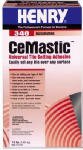 348 CeMastic Universal Ceramic Tile Adhesive - High Strength Waterproof Tile Glue for Bathroom, Kitchen, Floor & Wall - Fast Drying Construction Adhesive for Indoor & Outdoor Use