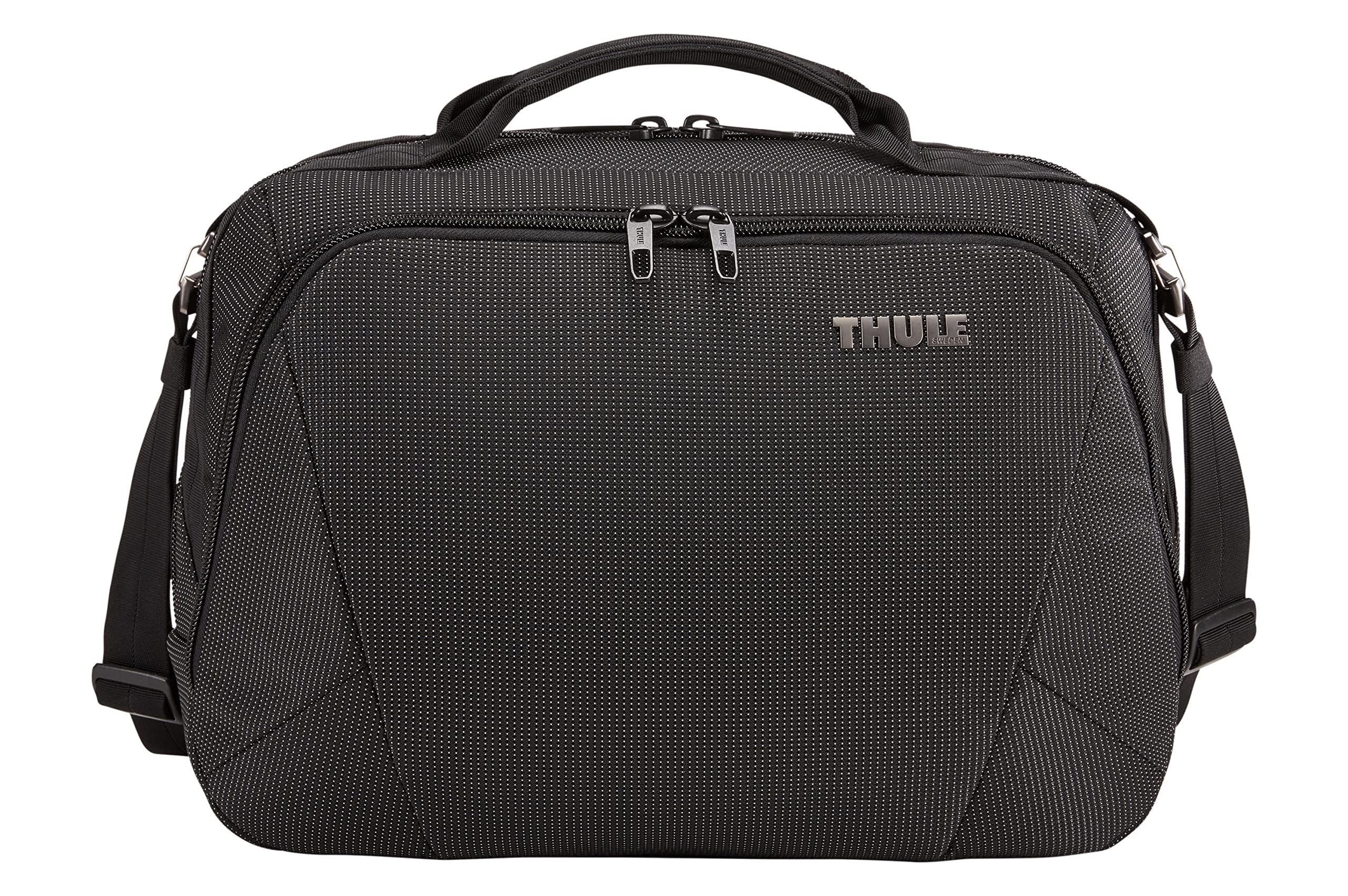 Thule Crossover 2 25L Black Carry-On Travel Backpack - Lightweight Durable Boarding Bag for Airplane, Business Trip & Commuting - Perfect for Business Professionals & Frequent Flyers
