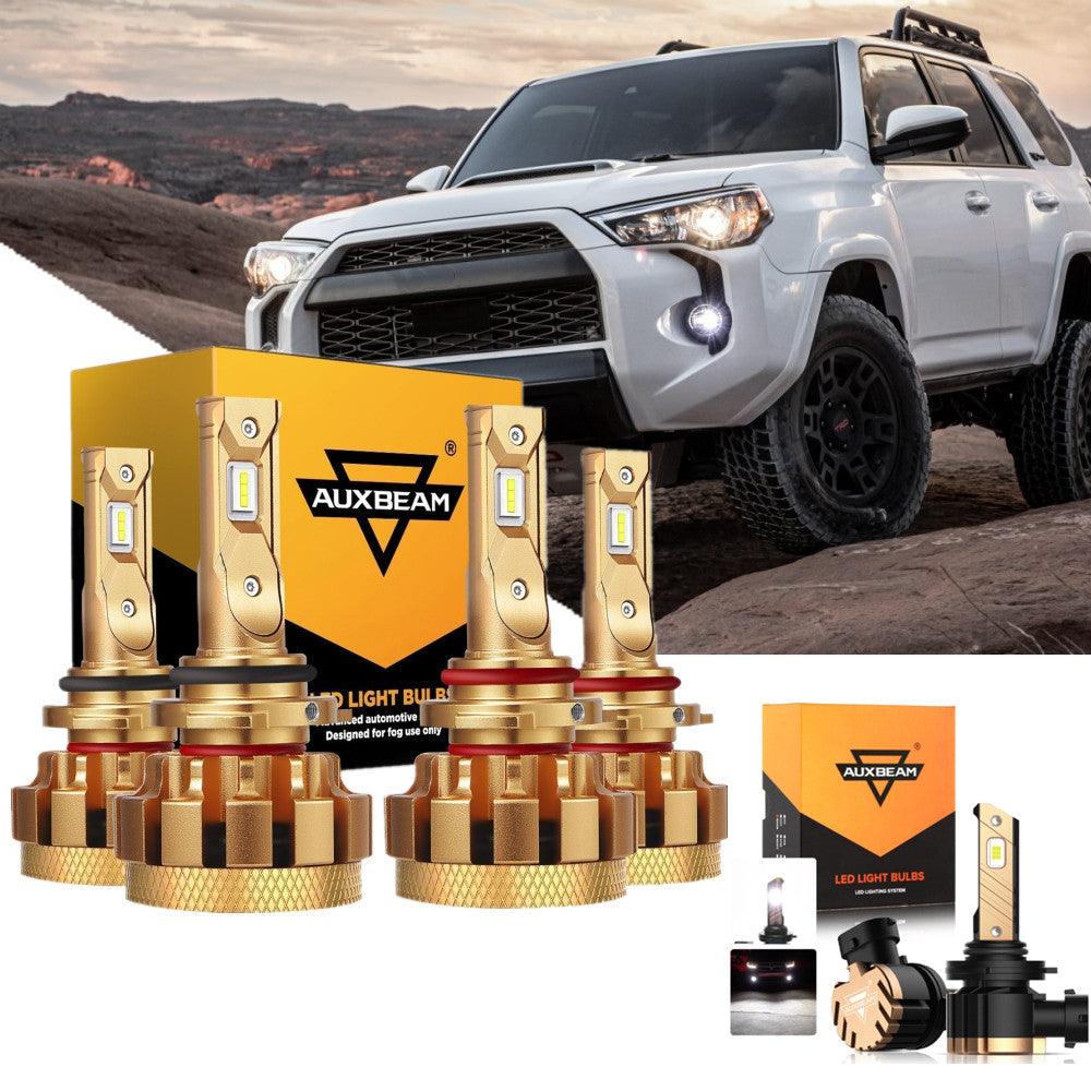 2003-2005 Toyota 4Runner LED Headlight Bulbs - 14000LM High/Low Beam Canbus Ready F16 Series - Automotive Grade Lighting for Night Driving & Off-Road Adventures