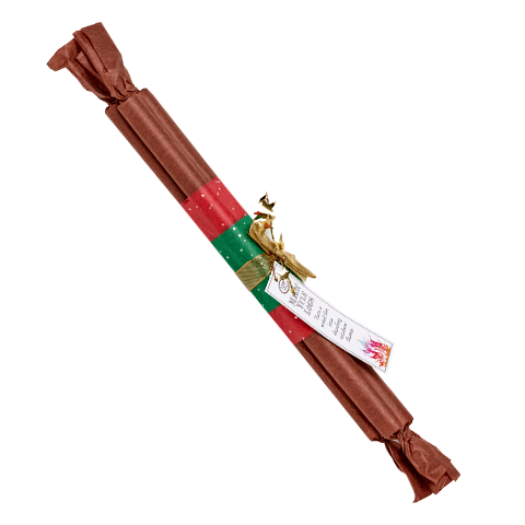 Magic Yule Logs with Rainbow Flames - Set of 3 | Eco-Friendly Fireplace Decor for Christmas & Winter Holidays | Perfect for Cozy Nights, Festive Gatherings & Holiday Ambiance