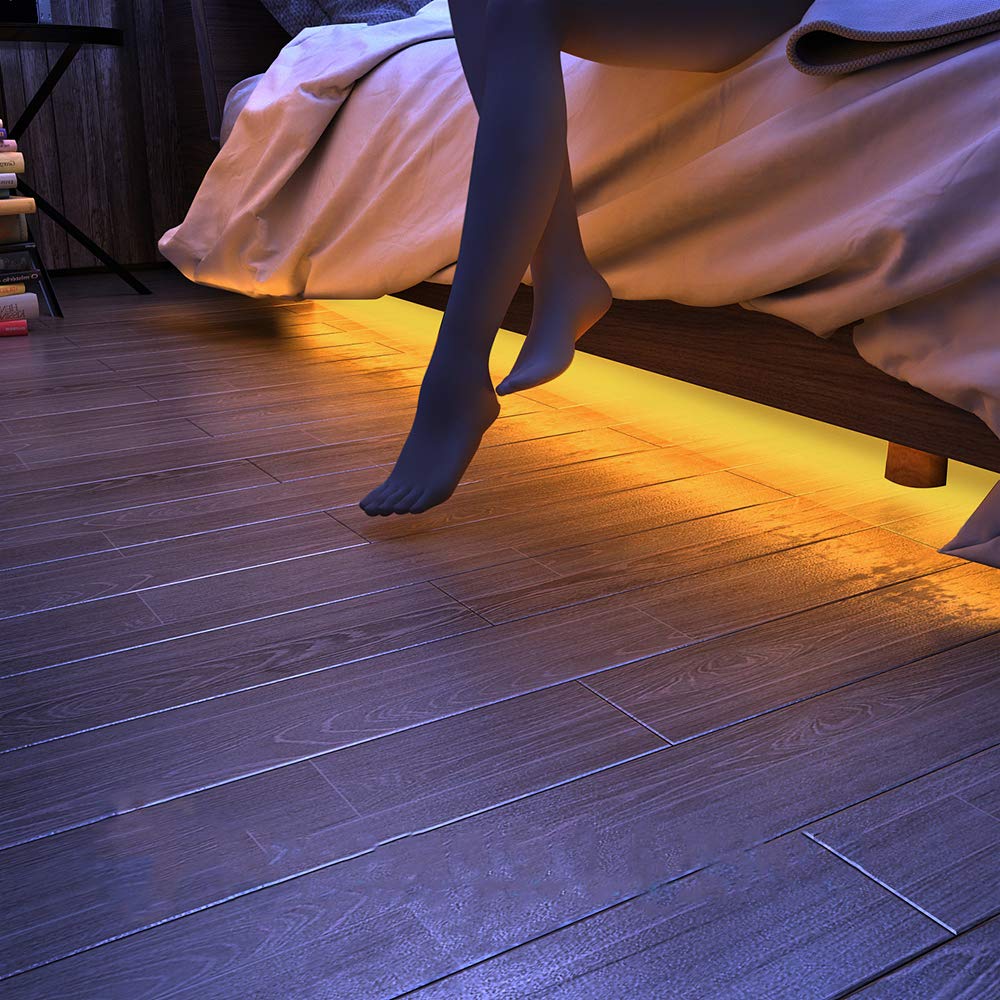 16.4ft LED Strip Lights 300 LEDs - Flexible RGB Tape Lights for Home, Kitchen, Bedroom, Bar - Warm White | Indoor Decoration & Accent Lighting (Power Supply Not Included)