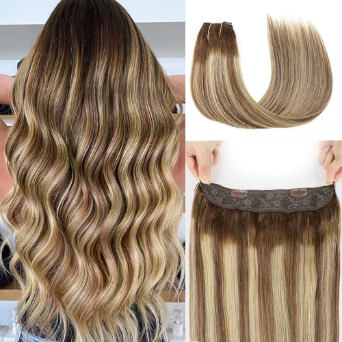 #T4/P24/4 Chocolate Brown with Golden Blonde