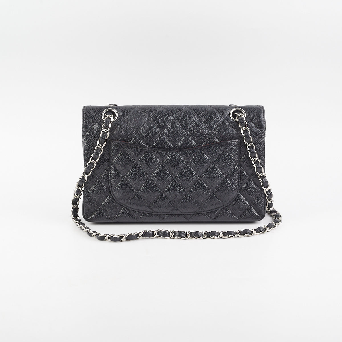Chanel Small Quilted Caviar Classic Flap Bag in Black | Luxury Crossbody Purse for Women | Perfect for Date Night, Parties & Special Occasions