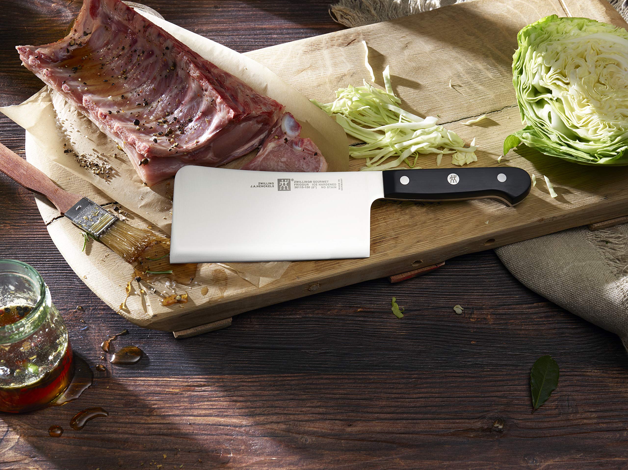 ZWILLING Chinese Chef Knife - 8-Inch High Carbon Stainless Steel Kitchen Knife for Professional Chefs & Home Cooking - Perfect for Slicing, Dicing & Chopping Vegetables, Meat & Herbs