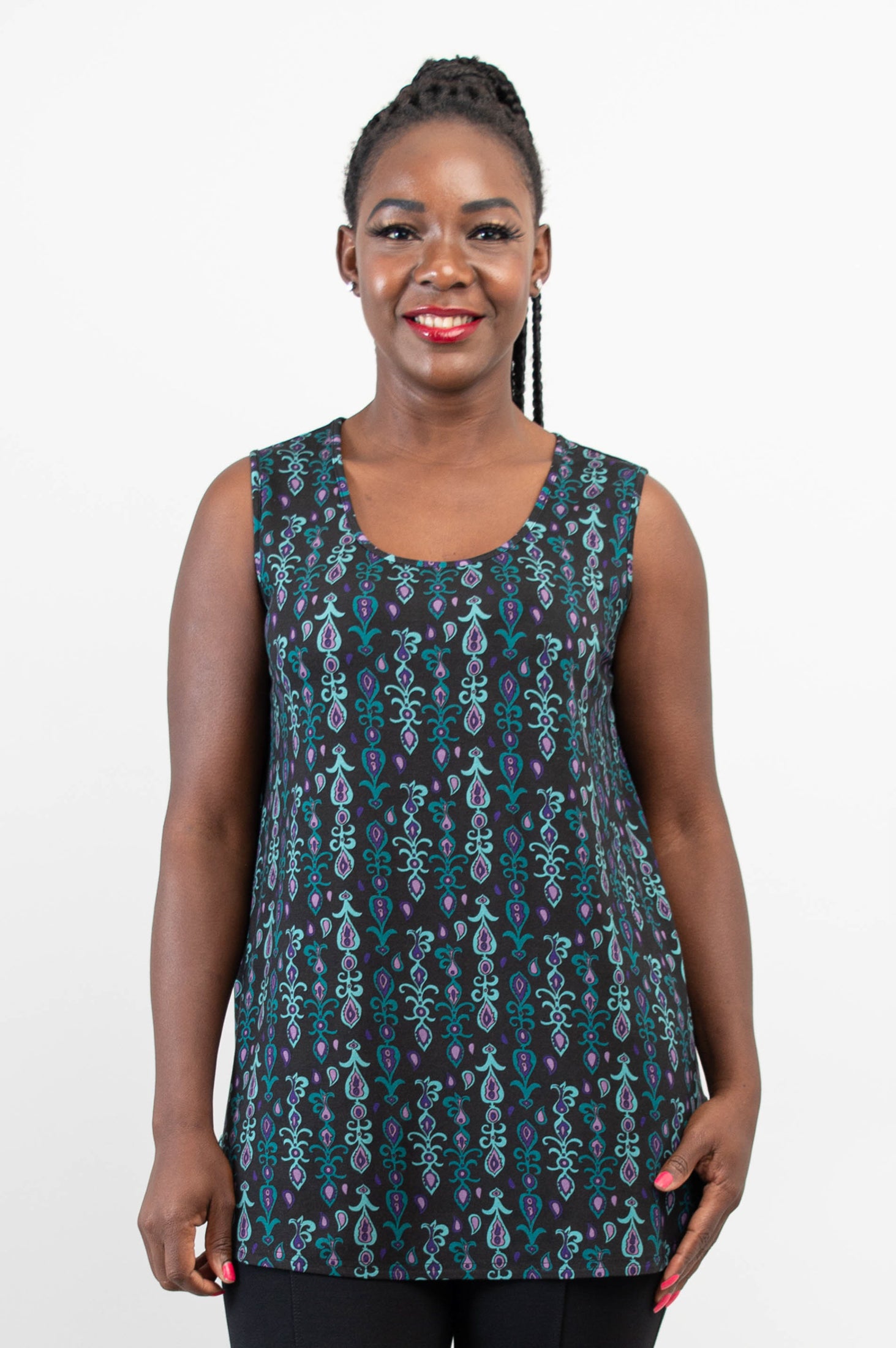 Stylish Jazz Tank Top with Jewel Embellishments & Bamboo Fabric - Perfect for Concerts, Parties & Summer Outfits - Final Sale