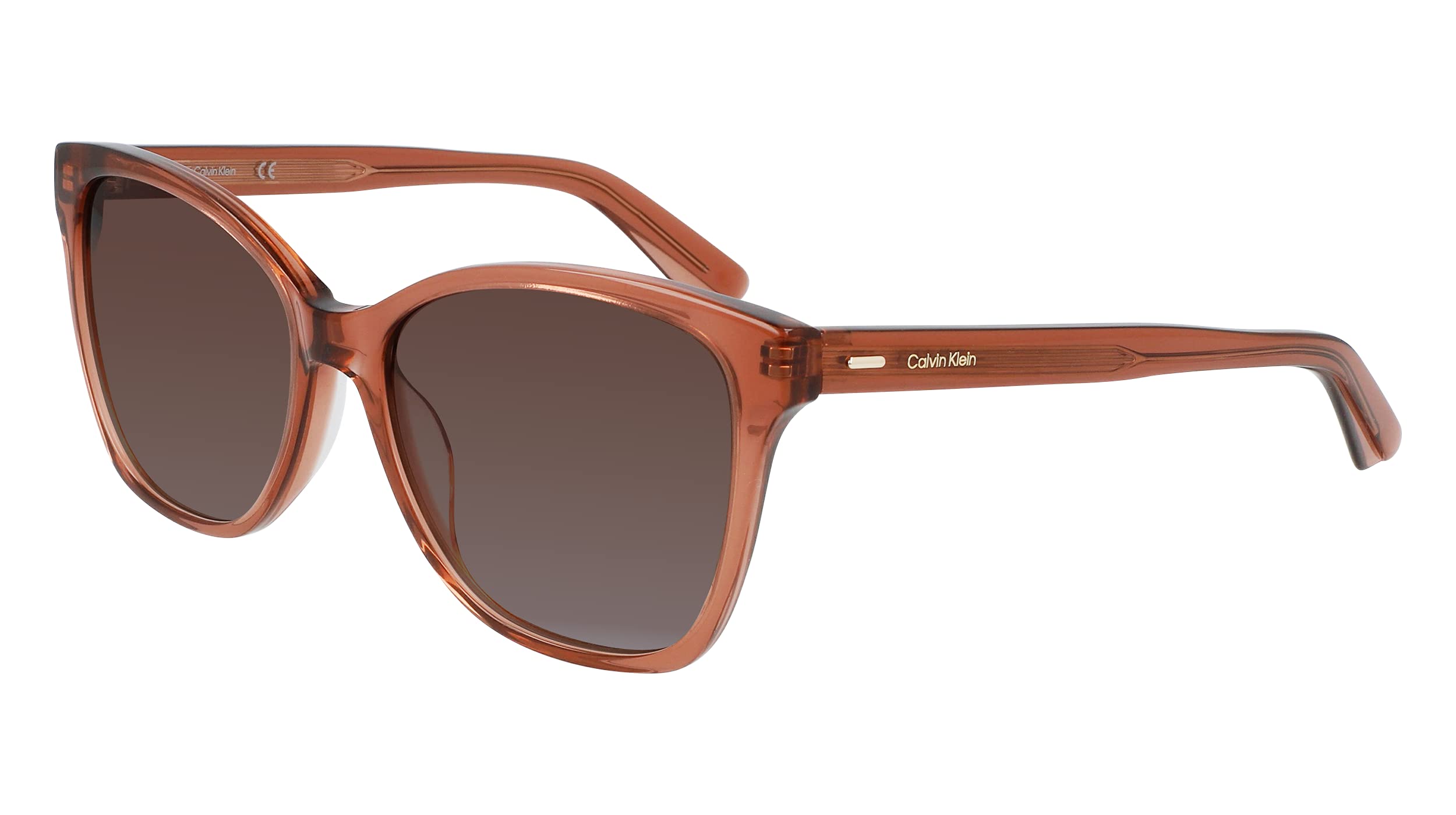 Calvin Klein CK21529S Rectangular Sunglasses for Men & Women - UV Protection, Polarized Lenses, Fashionable Aviator Style - Perfect for Driving, Beach & Outdoor Activities