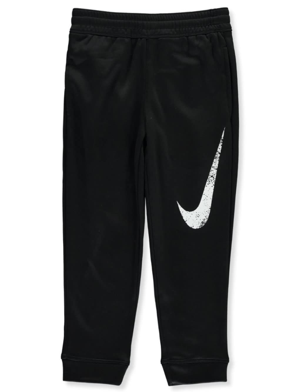 Nike Kids Therma Fleece Athletic Pants for Toddler Boys - Soft Fleece Joggers, Black, Size 4T - Perfect for Playtime, Preschool & Winter Outdoor Activities