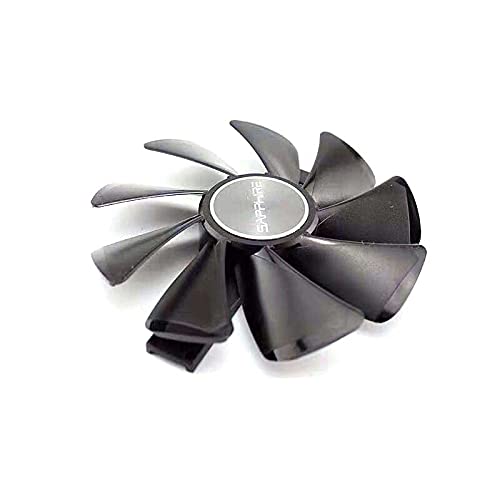Sapphire RX470 RX480 RX570 RX580 Graphics Card Cooling Fan - Quiet Temperature Control for Enhanced Gaming & Mining Performance - Perfect for PC Builds & Overclocking