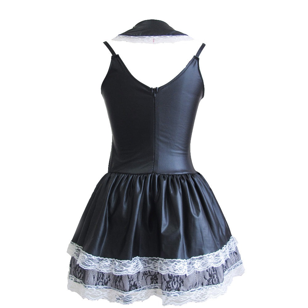 Black Corset for Women - Gothic Lace Up Bustier Top for Halloween Costume, Cosplay & Burlesque Outfits