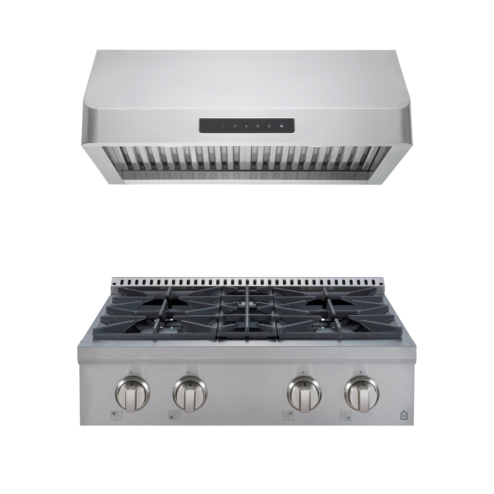 Ancona 2-Piece Kitchen Appliance Set - 30