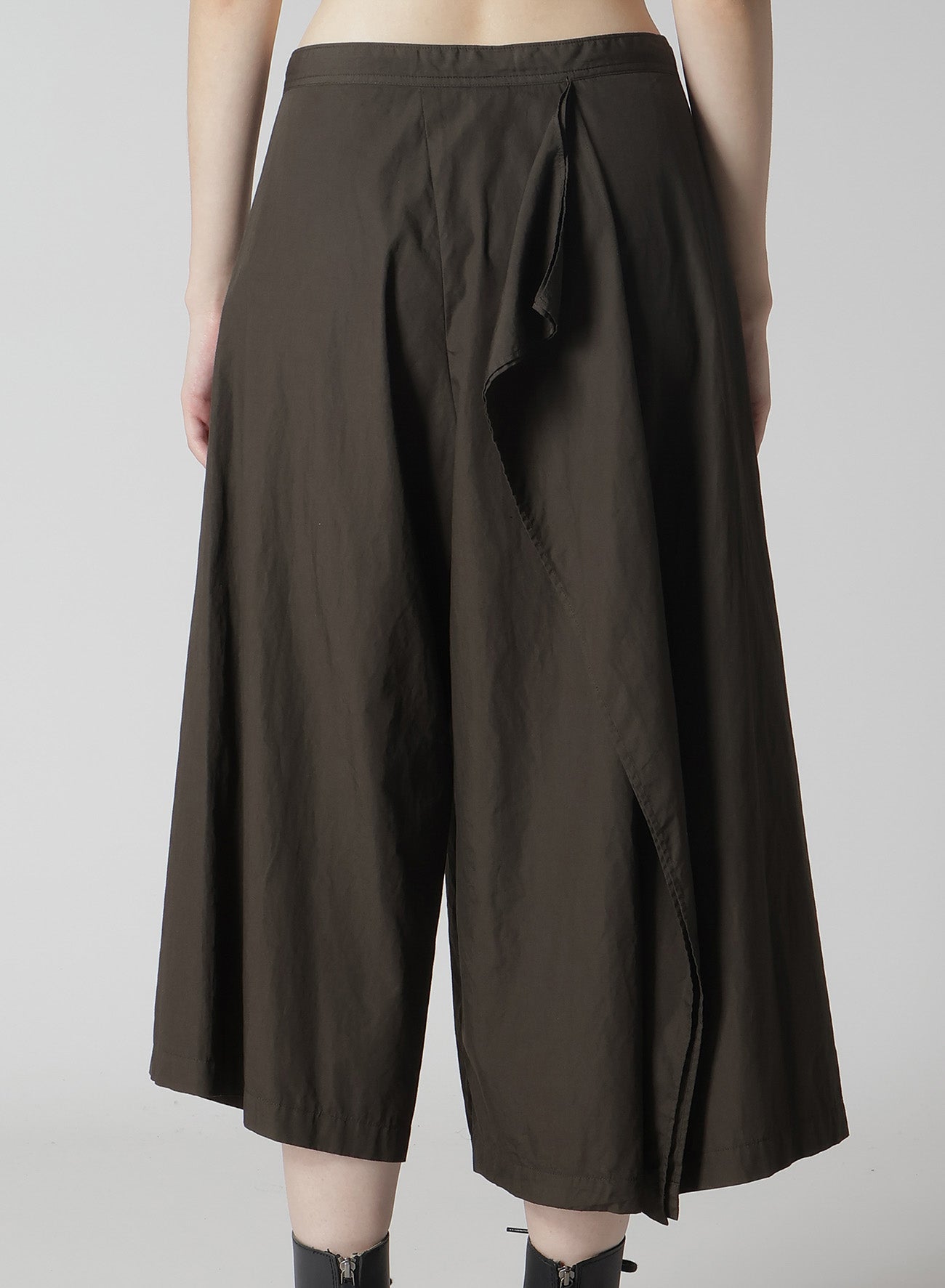 Stylish Cotton Broad Garment Dyeing Skirt Pants for Women - Comfortable & Breathable Casual Wear for Office, Travel & Everyday Outfits