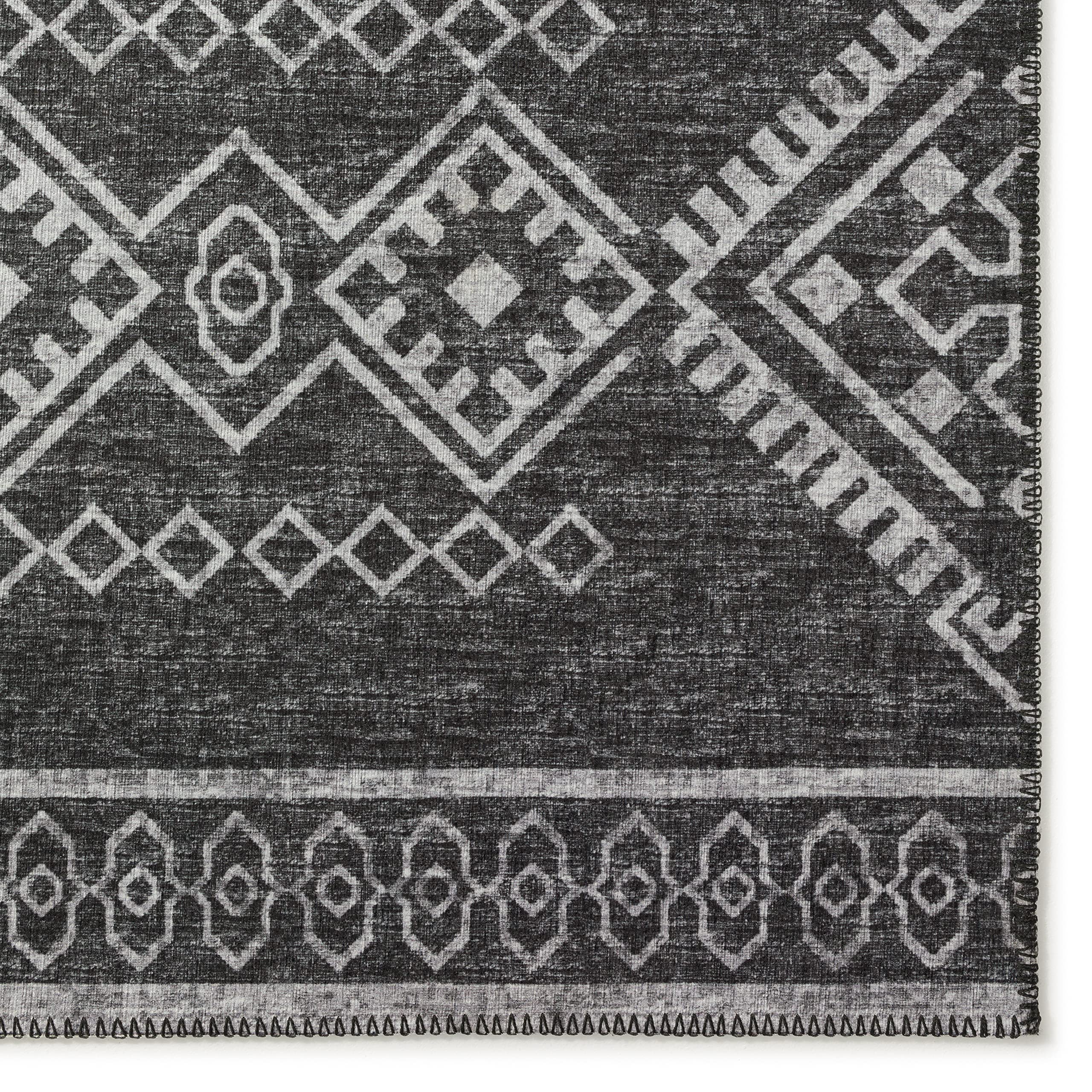 Addison Rugs Yuma AYU44 Gray 8' x 8' Square Area Rug - Soft Modern Floor Carpet for Living Room, Bedroom & Office Decor