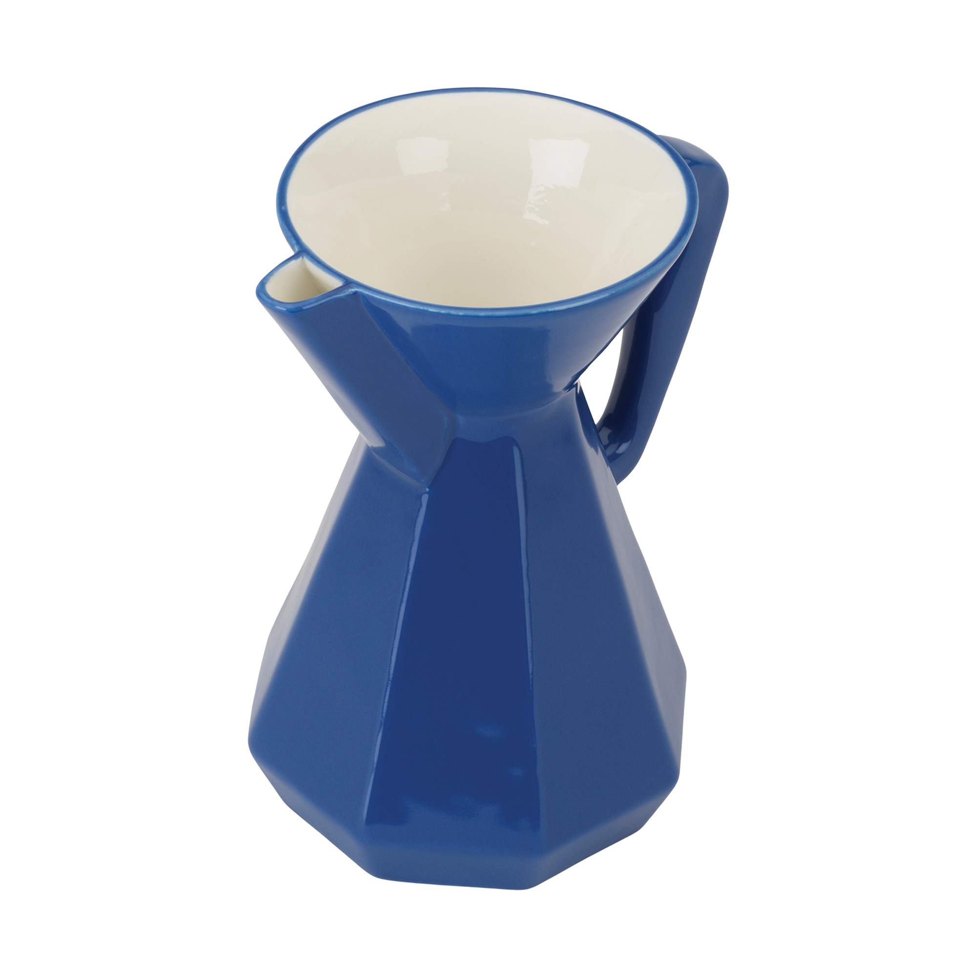 Goodcook Koffe 6-Cup Ceramic Pour Over Coffee Maker with #4 Paper Filters - Perfect for Home Brewing, Office Use & Gift Giving