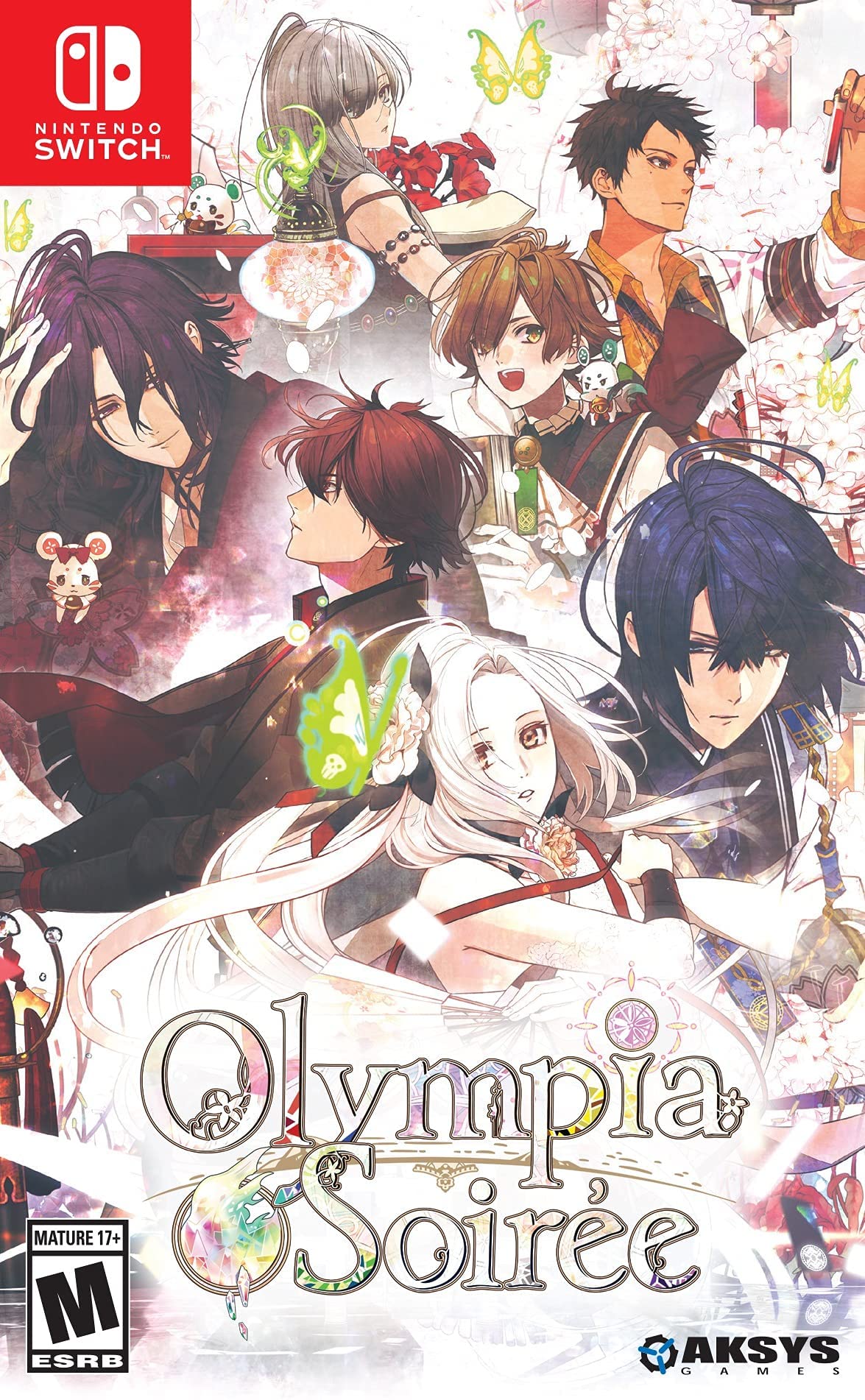 Olympia Soiree - Nintendo Switch Game | Romantic Visual Novel Adventure | Perfect for Anime Fans & Otome Lovers | Play at Home or On-the-Go