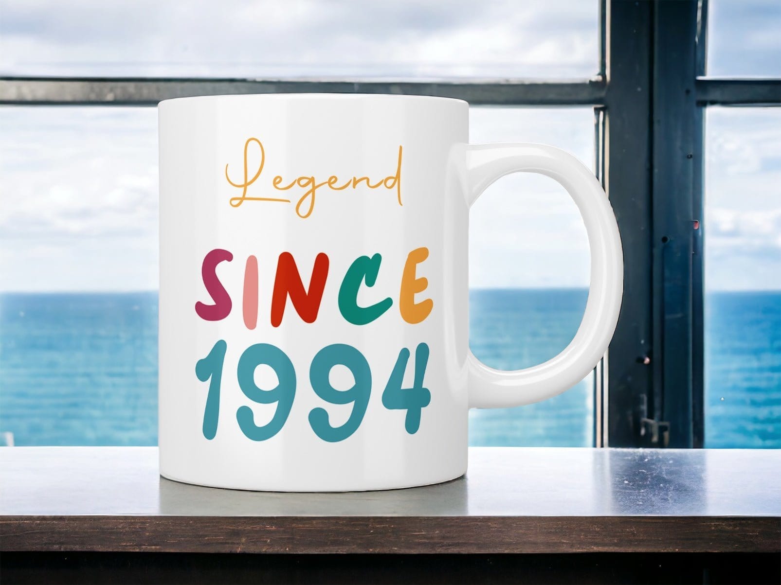 Custom Personalized Legend Since Mug - Unique Gift for Coffee & Tea Lovers - Perfect for Anniversaries, Birthdays & Office Use