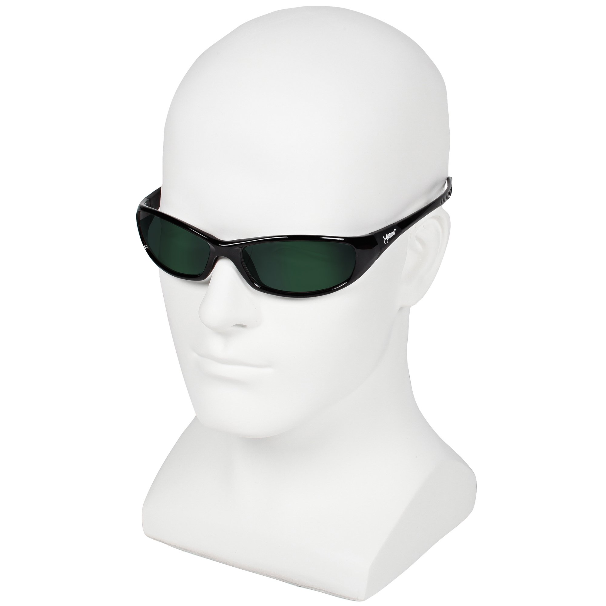 KleenGuard V40 Hellraiser Safety Glasses (20545) - UV & IR Protection Shade 5.0 Lens, Black Frame, 12 Pairs/Case - Ideal for Welding, Construction & Industrial Work Safety