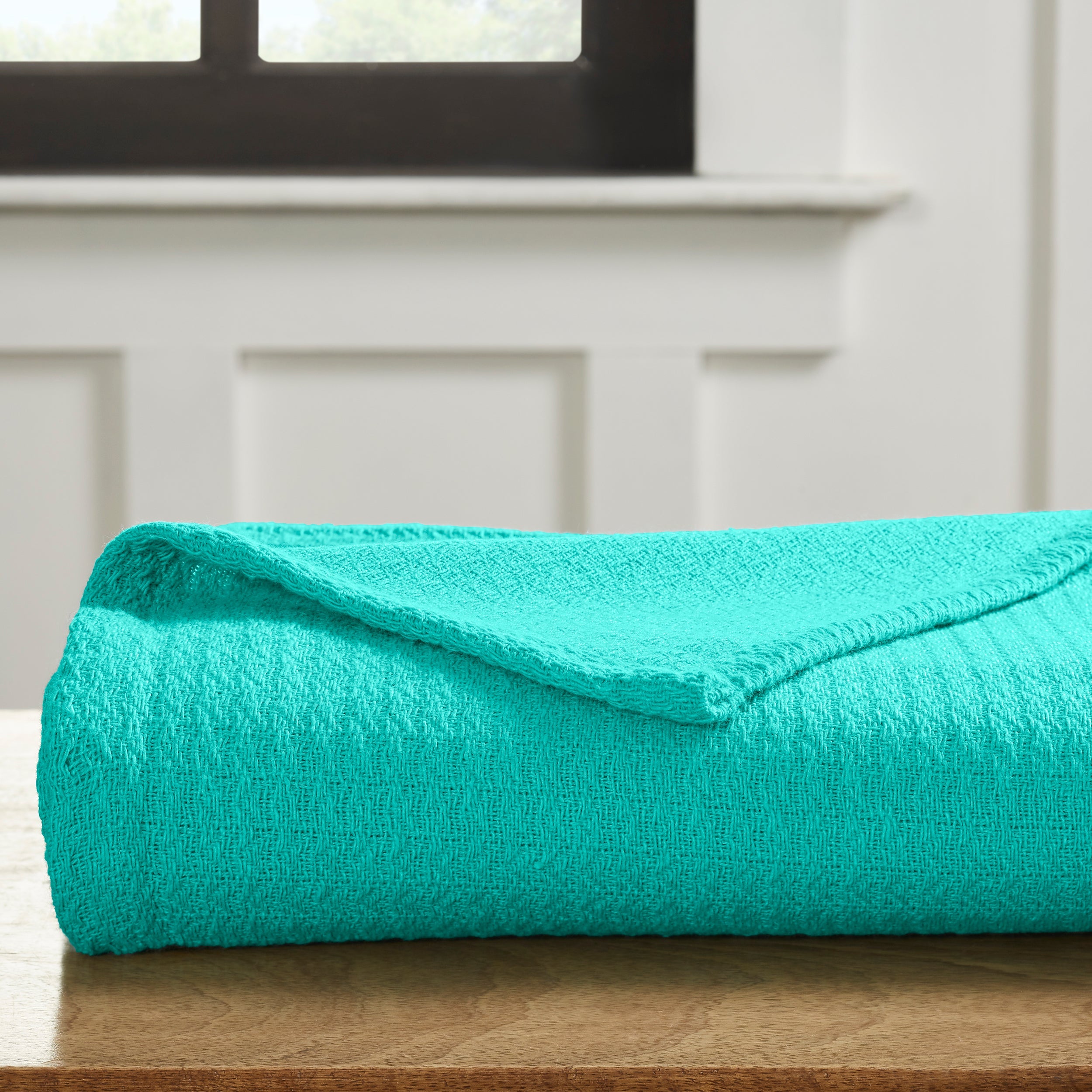 Premium Textured Cotton Waffle Weave Blanket - Soft & Breathable Throw for Bed, Sofa & Couch - Cozy Home Decor Gift for All Seasons