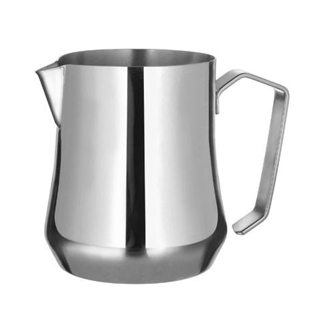 Premium 500ml Tulip Milk Frothing Pitcher - Professional Barista Steaming Jug for Latte Art & Cappuccino - Ideal for Coffee Shops, Home Brewing & Kitchen Use