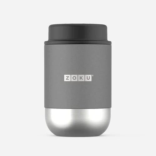 Zoku Insulated Food Jar - Large 475ml Stainless Steel Thermos for Hot & Cold Meals | Perfect for Office Lunch, School, Camping & Travel