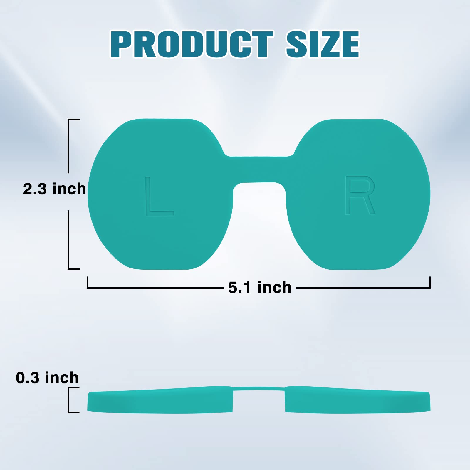 PS VR2 Silicone Lens Protector - Anti-Scratch, Dust Proof & Washable Cover - Lightweight Protective Case for PlayStation VR2 Headset Glasses Accessories (Green) - Perfect for Gaming Sessions & VR Headset Protection