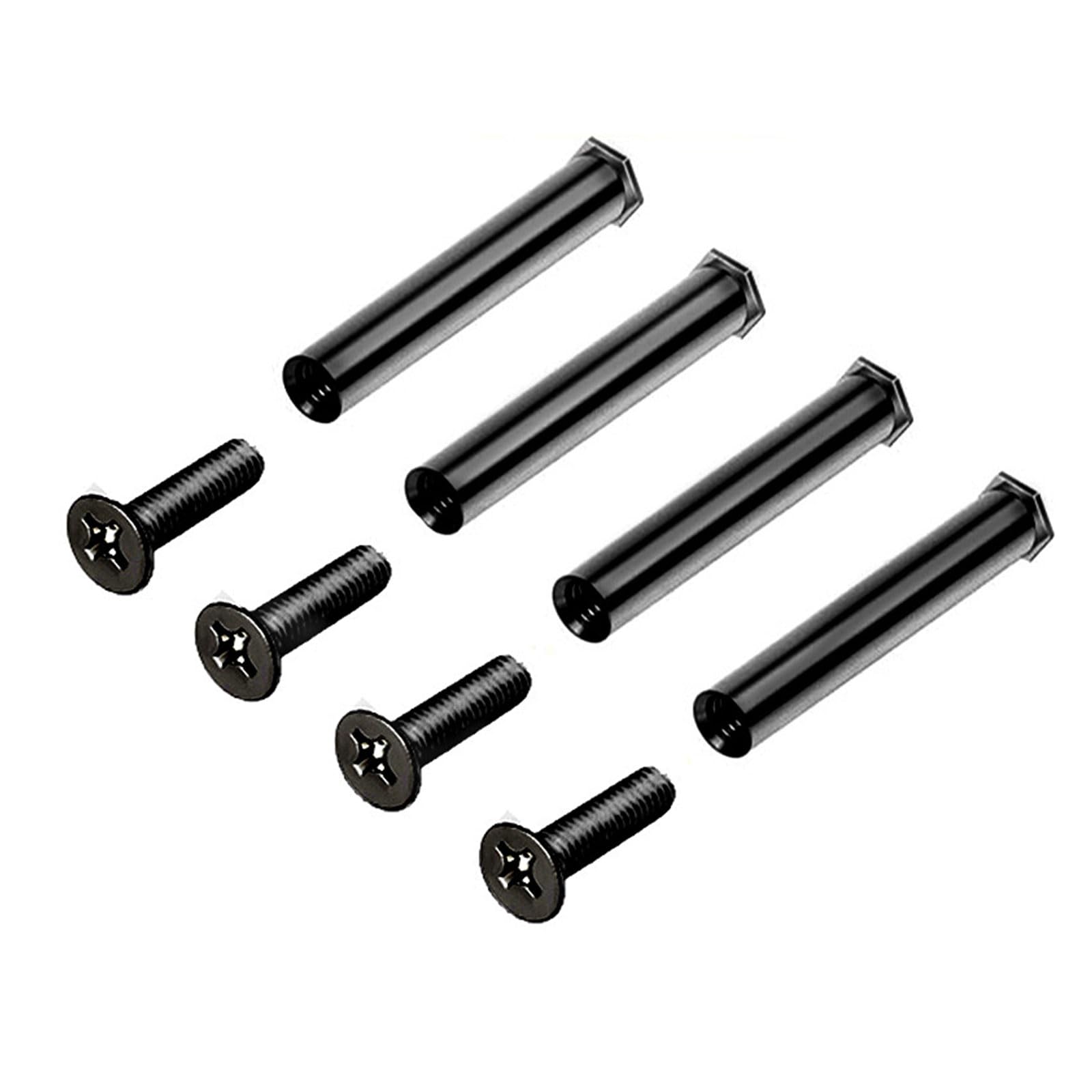 WELLDOER 4-Pack 25mm Computer Fan Screws - Secure & Stable Cooling Fan Mounting Hardware for PC Case, CPU Cooler & Laptop Fans | Perfect for Gaming Rigs & Workstation Builds