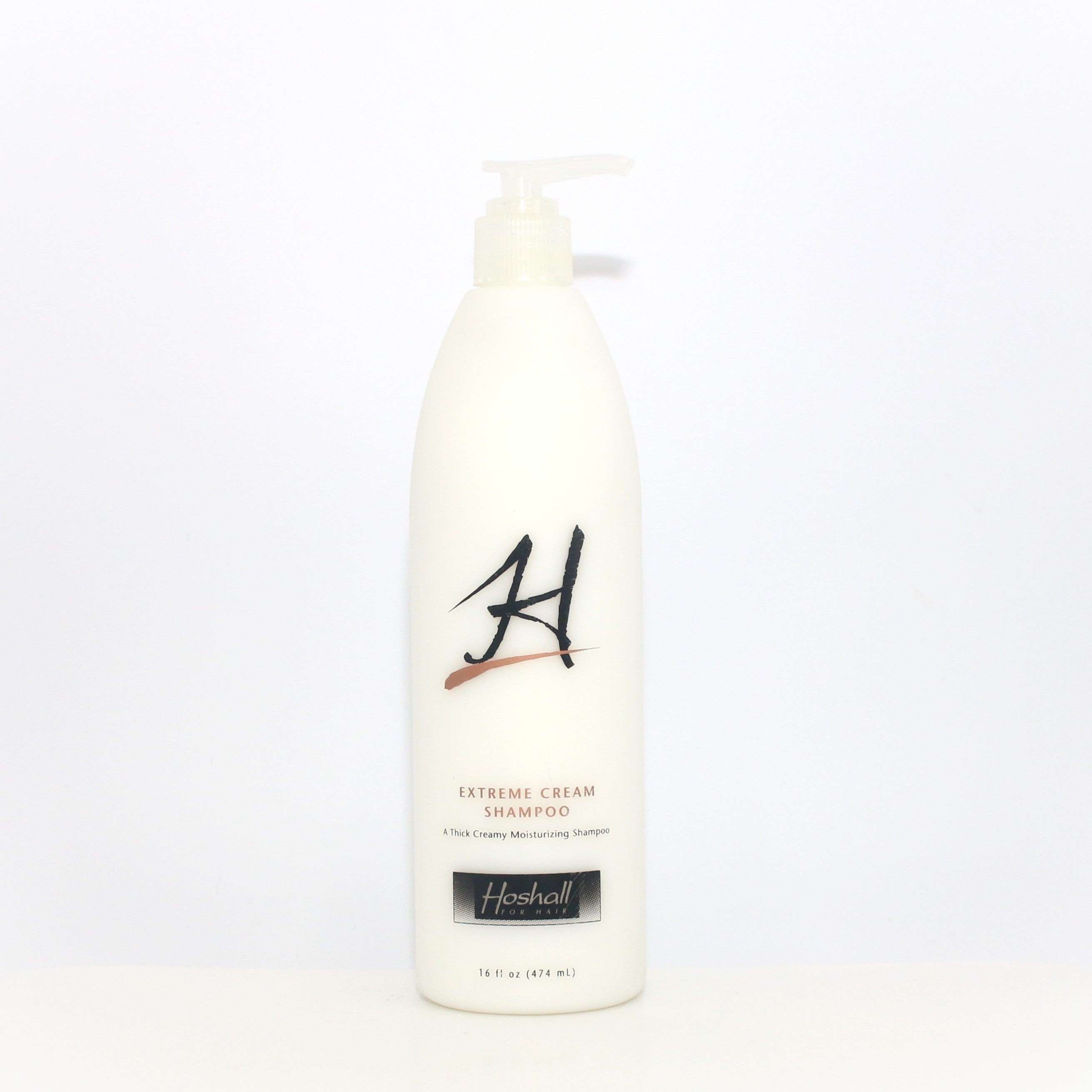 HOSHALL Extreme Cream Shampoo 16 oz - Deep Moisturizing & Repairing Hair Care for Dry, Damaged Hair - Salon Quality Treatment for Smooth, Shiny Locks - Perfect for Daily Use at Home or Salon