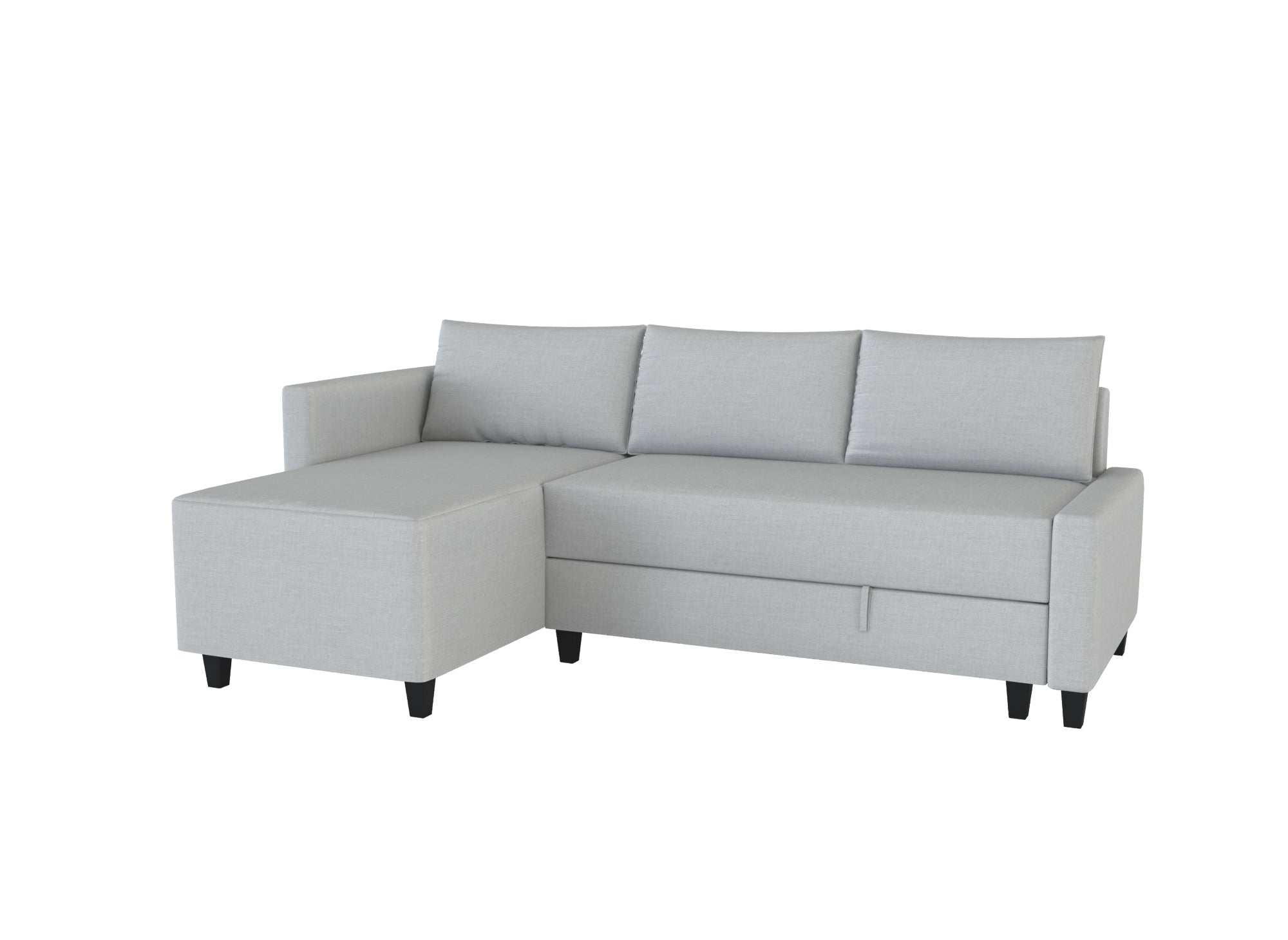 Flybacken Corner Sofa Bed Cover - Loose Fit Right Section - Soft Stretchable Fabric for Sectional Couches - Perfect for Living Room, Home Theater & Guest Room