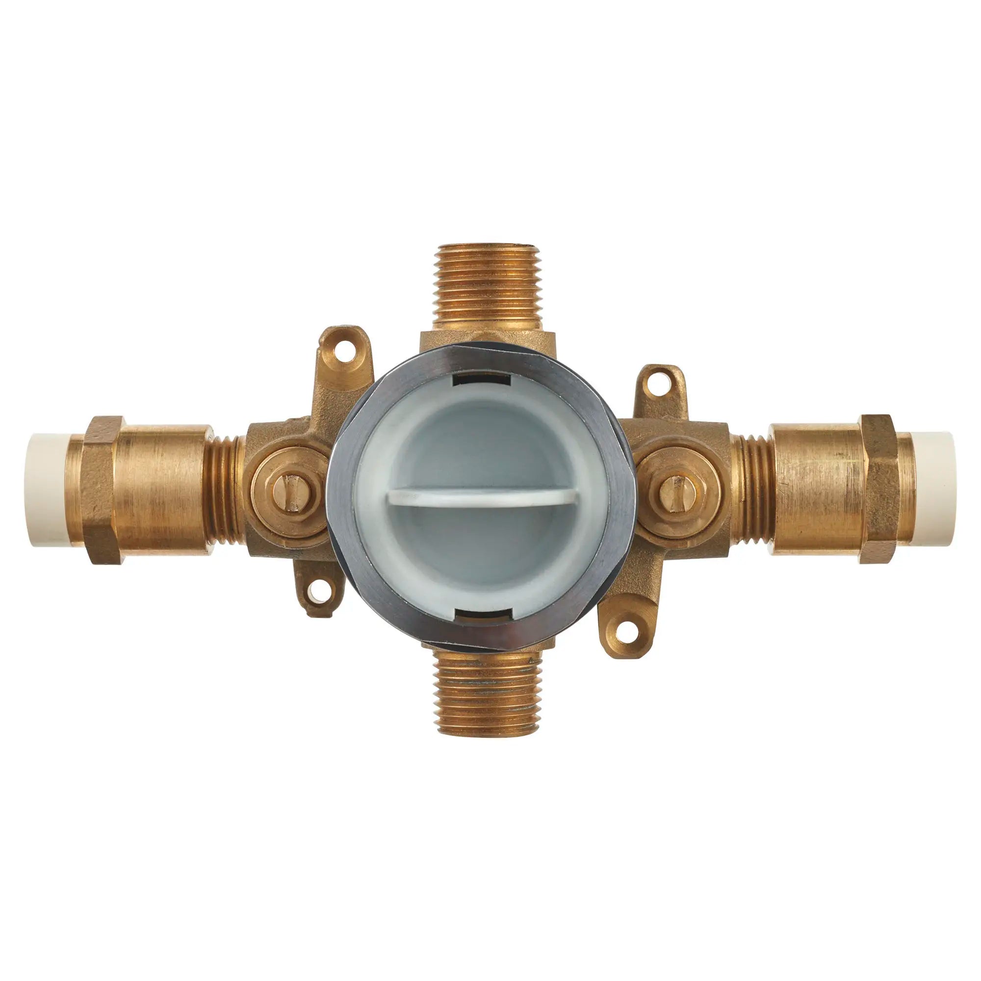 Flash® Shower Rough-In Valve with CPVC Inlets & Universal Outlets - Includes Screwdriver Stops for Easy Installation | Perfect for Bathroom Remodels & New Construction Plumbing Projects