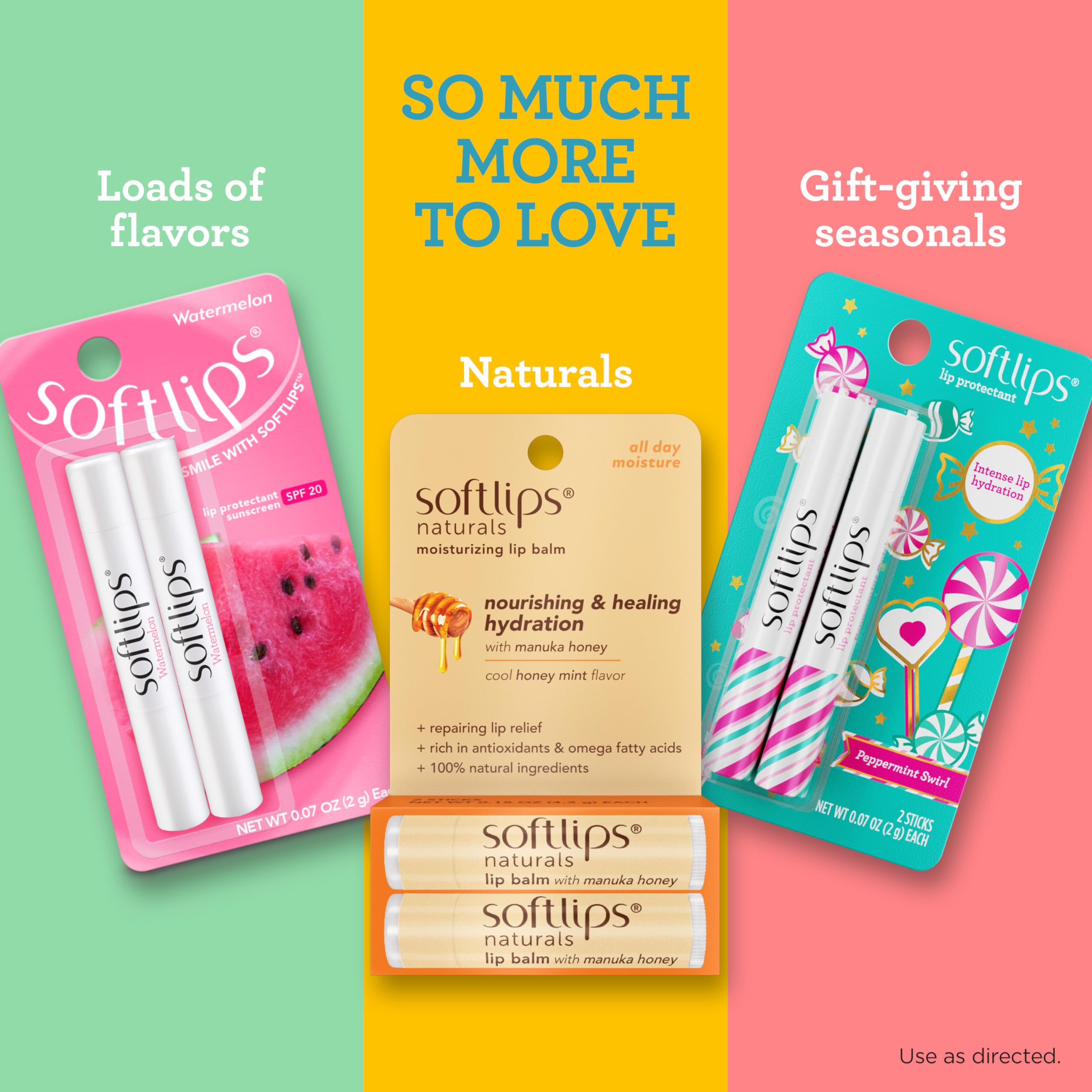 Softlips SPF Lip Balm for Dry Lips - Hydrating Vanilla Flavor with Pearl Tint, Dermatologist Tested, Pack of 2 | Daily Moisturizer to Soothe & Prevent Chapped Lips | Perfect for Outdoor Activities & Winter Care