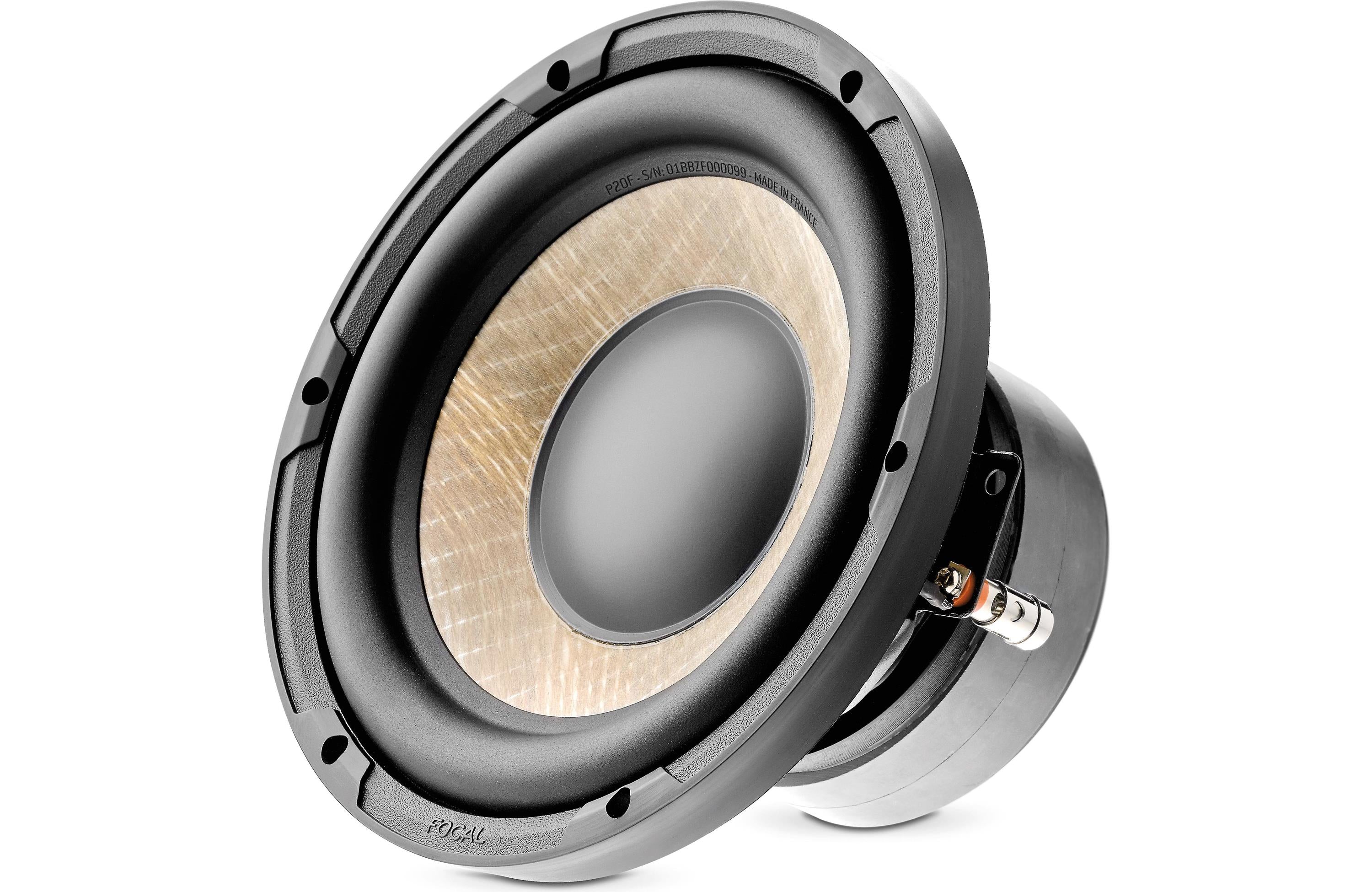 Focal SUB P 20 F Performance Expert 8 Subwoofer - High Power Car Audio Bass Speaker for Enhanced Sound System | Perfect for Car Enthusiasts & Home Theater Setups