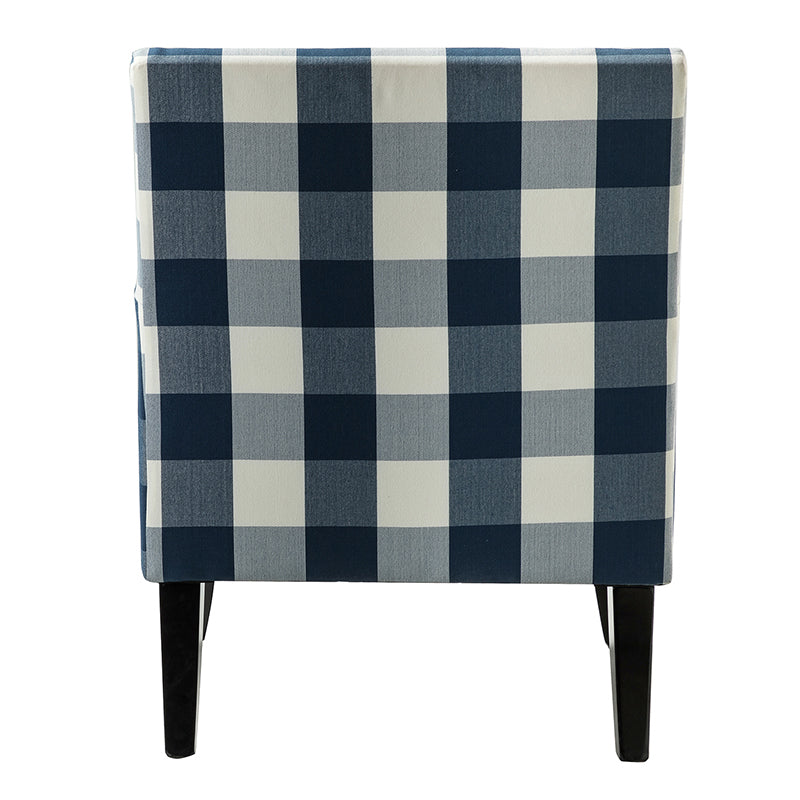 Bradley Armchair - Modern Accent Chair for Living Room, Bedroom & Office - Comfortable Upholstered Lounge Chair with Sturdy Wooden Legs - Perfect for Relaxing, Reading & Decorating Your Home
