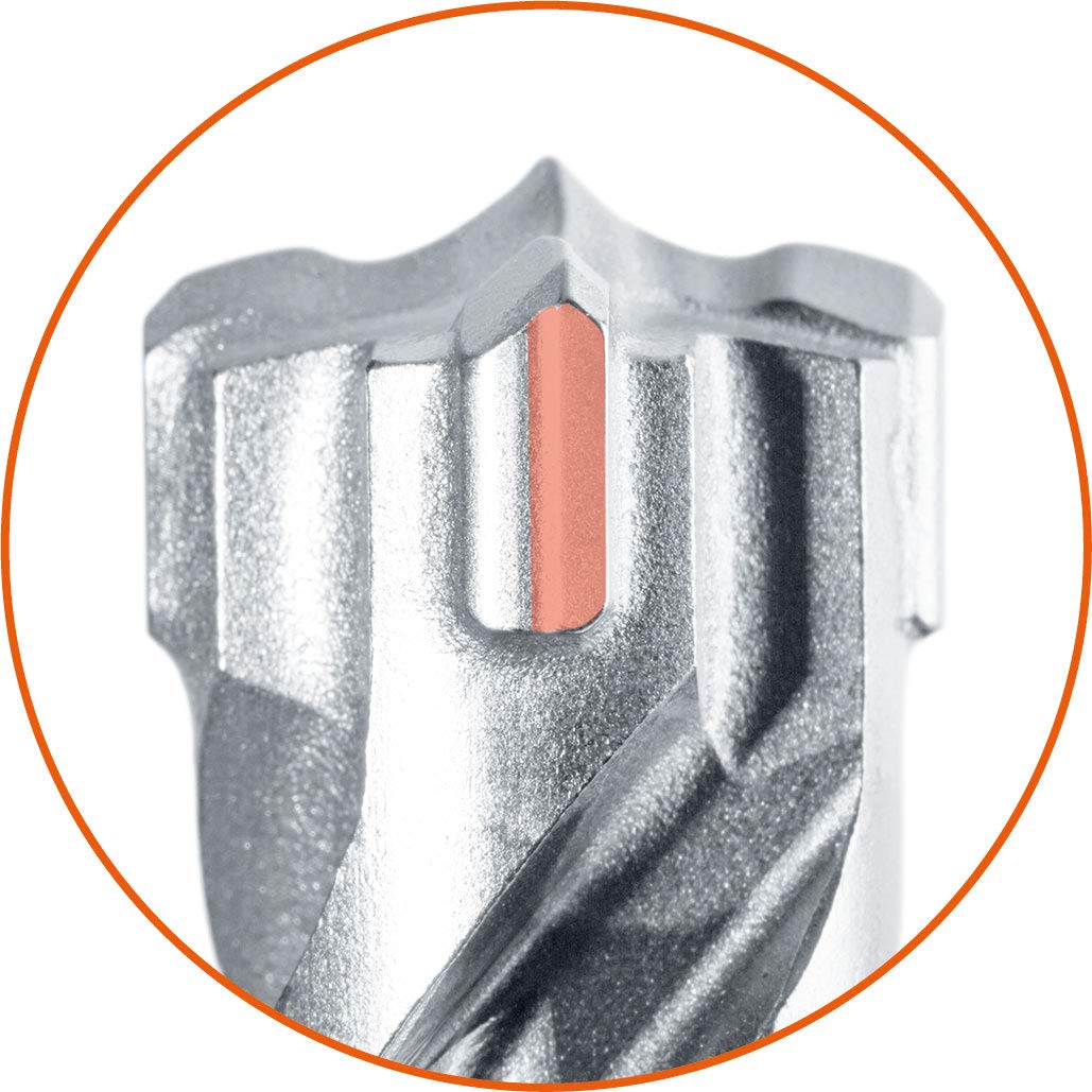 837570 SDS-Max Rotary Hammer Drill Bit 37x570mm - Heavy Duty Concrete & Masonry Drilling for Construction & Demolition | Perfect for Professionals & DIY Projects