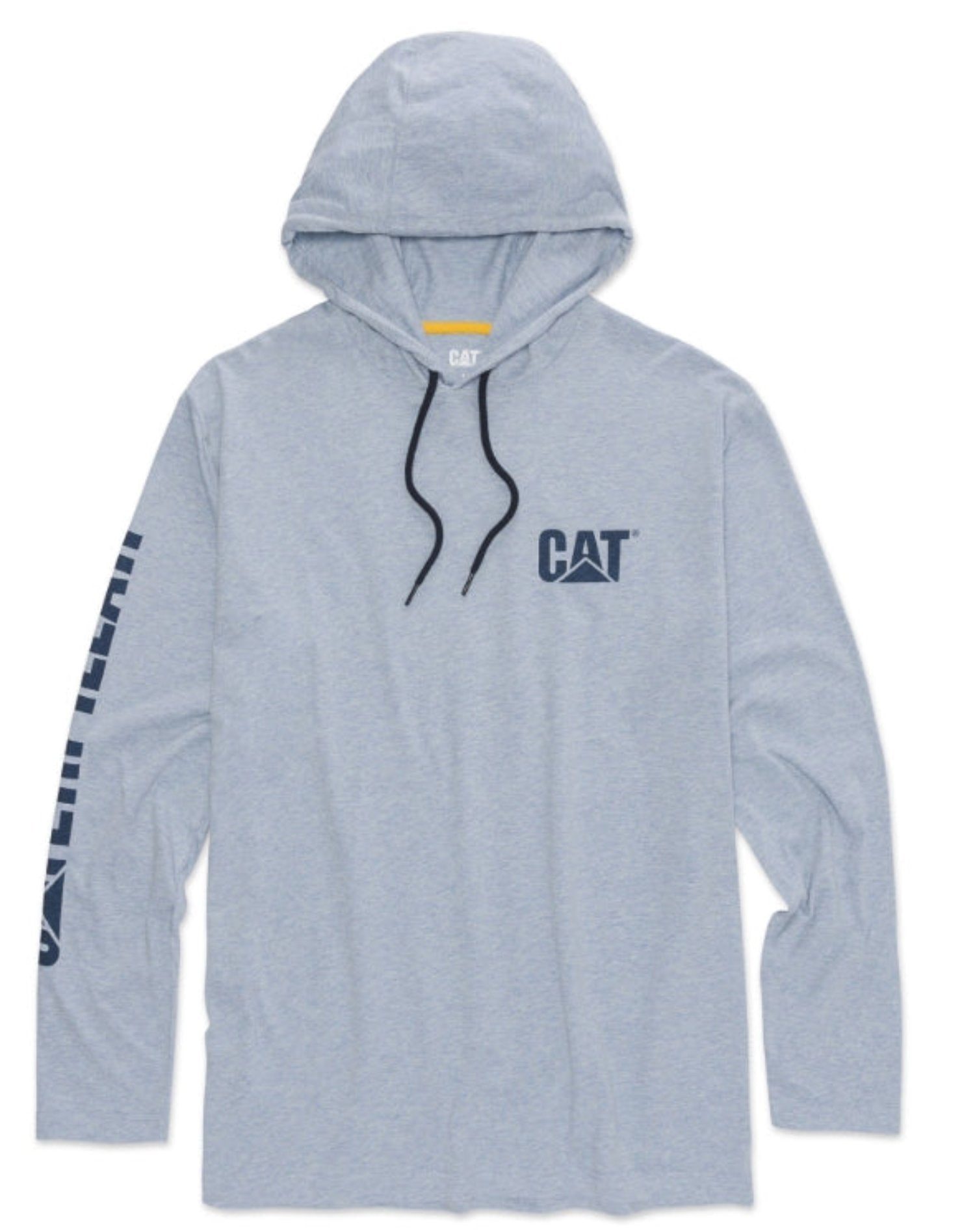 CAT Men's UPF 50+ Sun Protection Hooded Long Sleeve Shirt - Outdoor Hiking, Fishing & Workwear Sun Shirt for UV Protection
