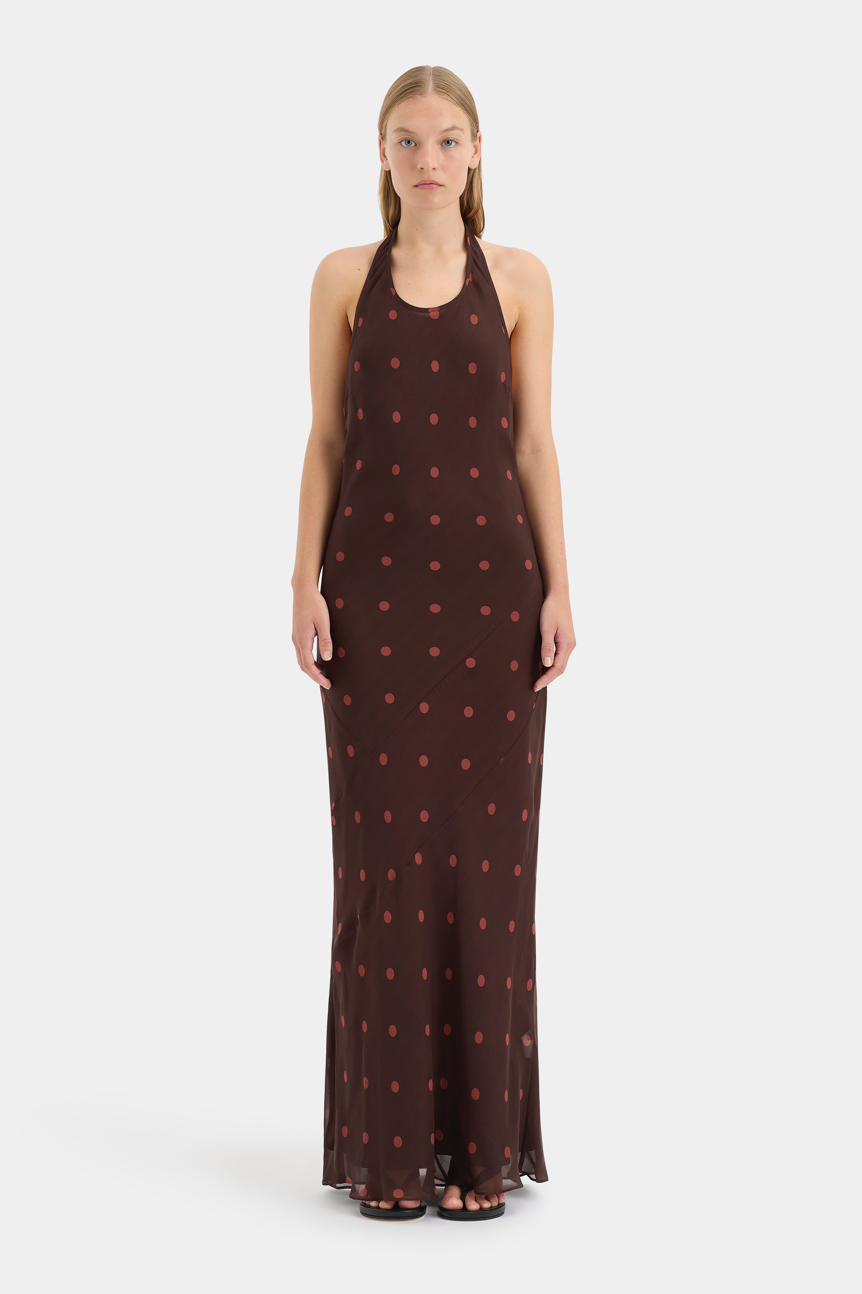 Elegant Toni Halter Dress for Women - Summer Party, Beach Vacation & Date Night Outfits | Flattering Neckline & Comfortable Fit