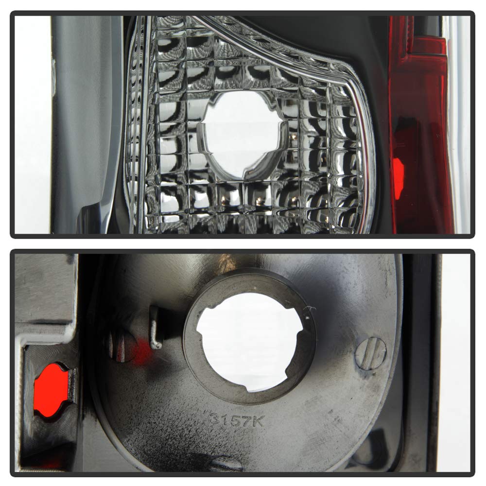Cadillac Escalade 2002-2006 Euro Style LED Rear Brake Tail Lights - High Performance Replacement Lamps for Enhanced Visibility & Style | Perfect for Night Driving, Car Shows & Custom Upgrades