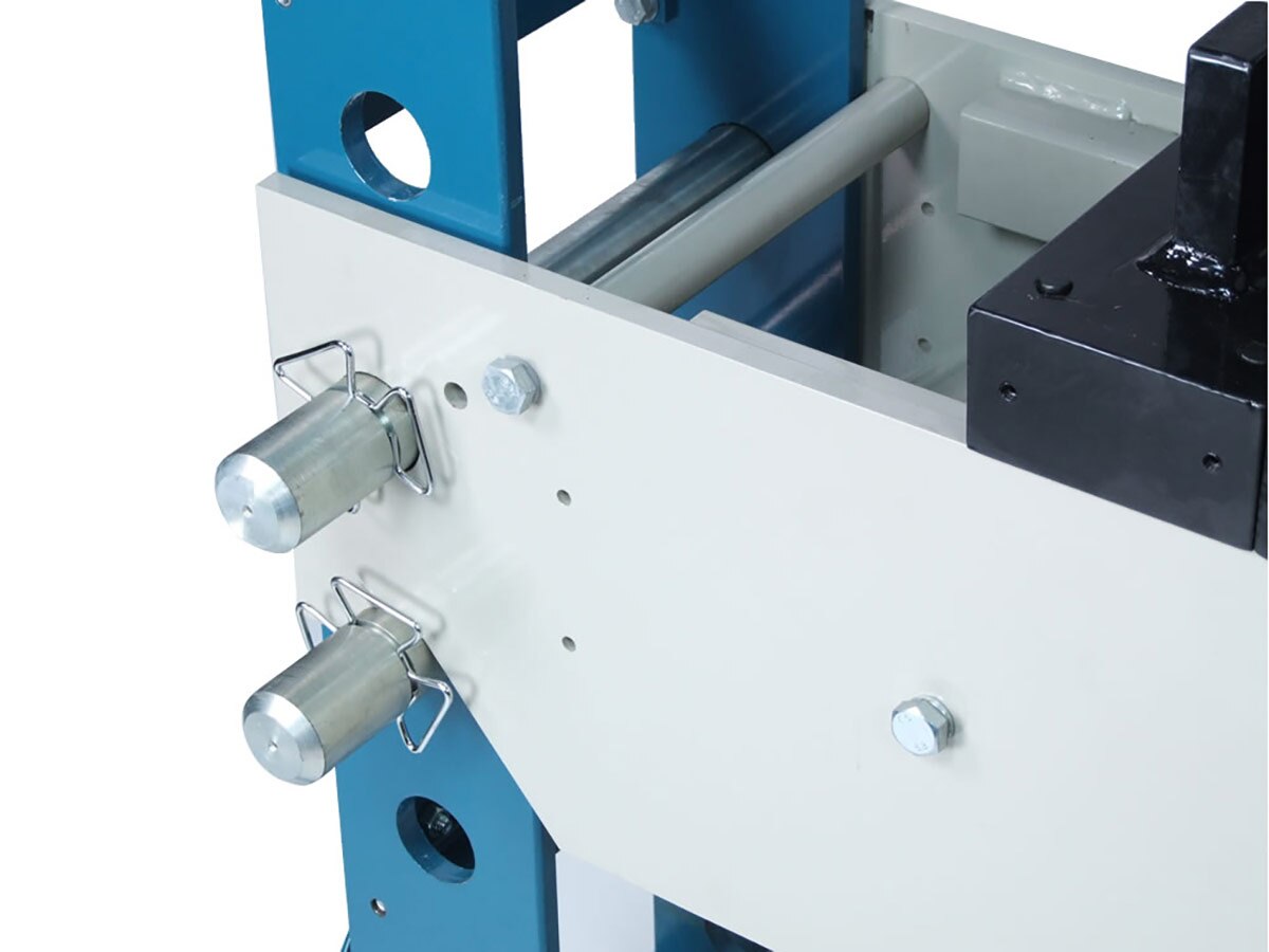 Baileigh Industrial BA9 1004759 HSP 100A Hydraulic Shop Press - Heavy Duty Metal Bending, Bushing & Bearing Removal for Automotive & Machine Shop Use