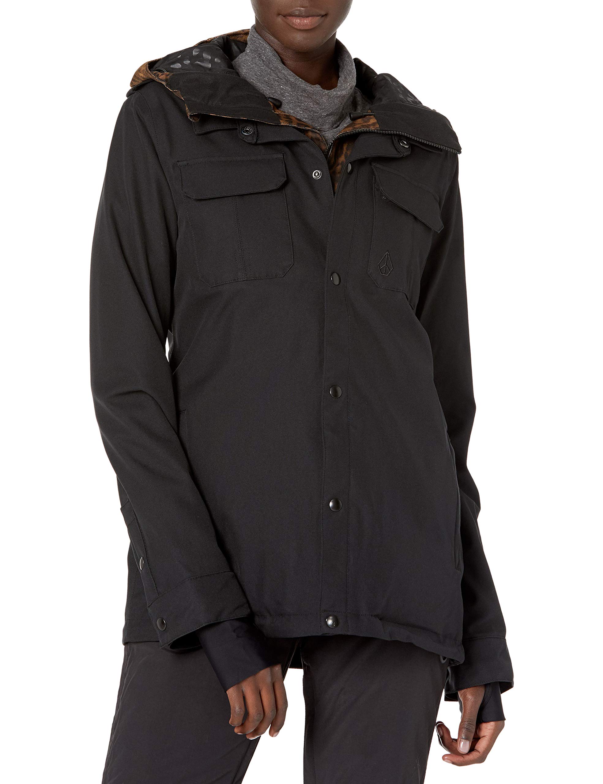 Volcom Women's Kuma Insulated Snowboard Jacket - Waterproof Winter Ski Coat with Hood for Cold Weather - Perfect for Snowboarding, Skiing & Outdoor Winter Adventures