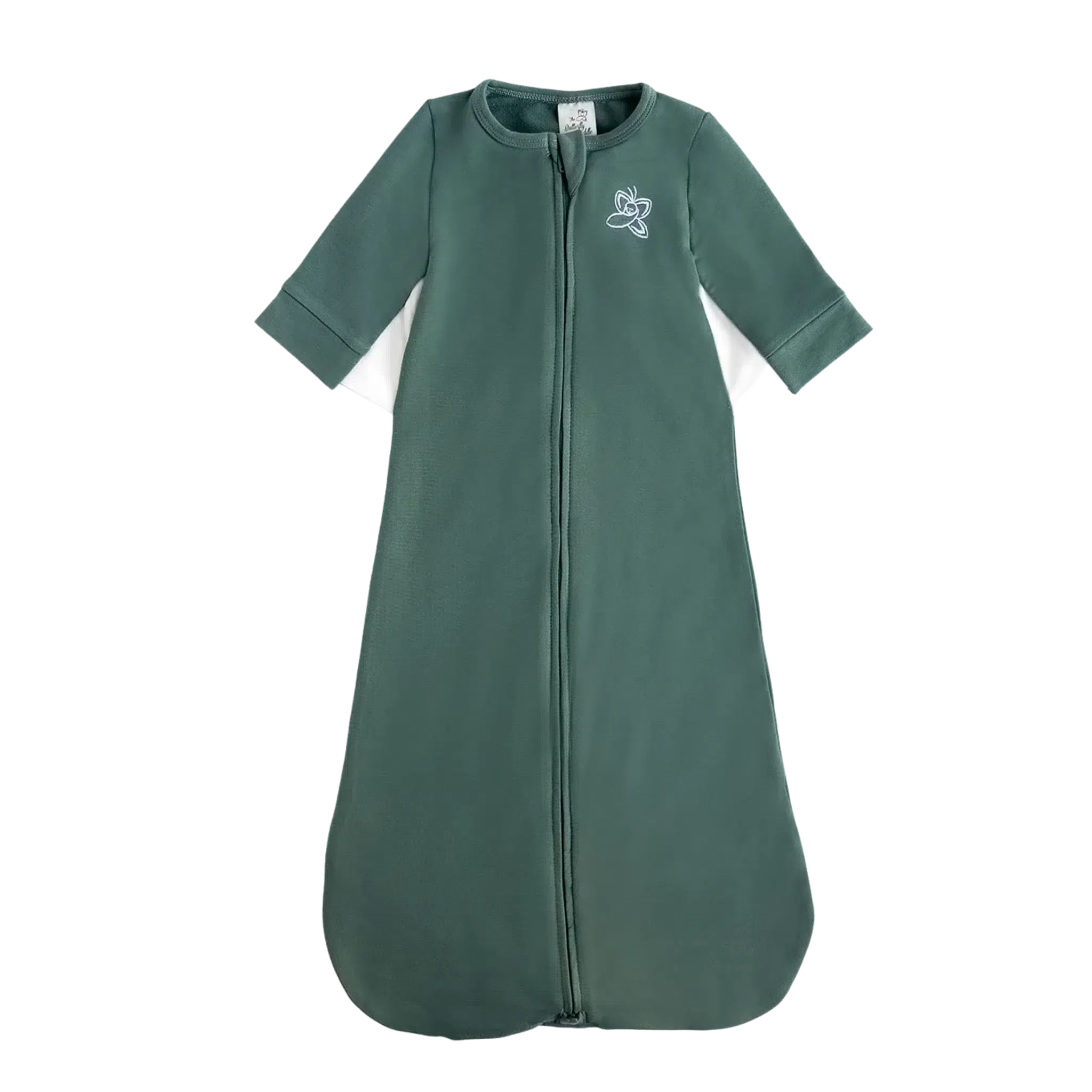 The Butterfly Swaddle - Soft Organic Cotton Baby Wrap for Newborns & Infants | Perfect for Swaddling, Sleep Training & Soothing Fussy Babies (Green)
