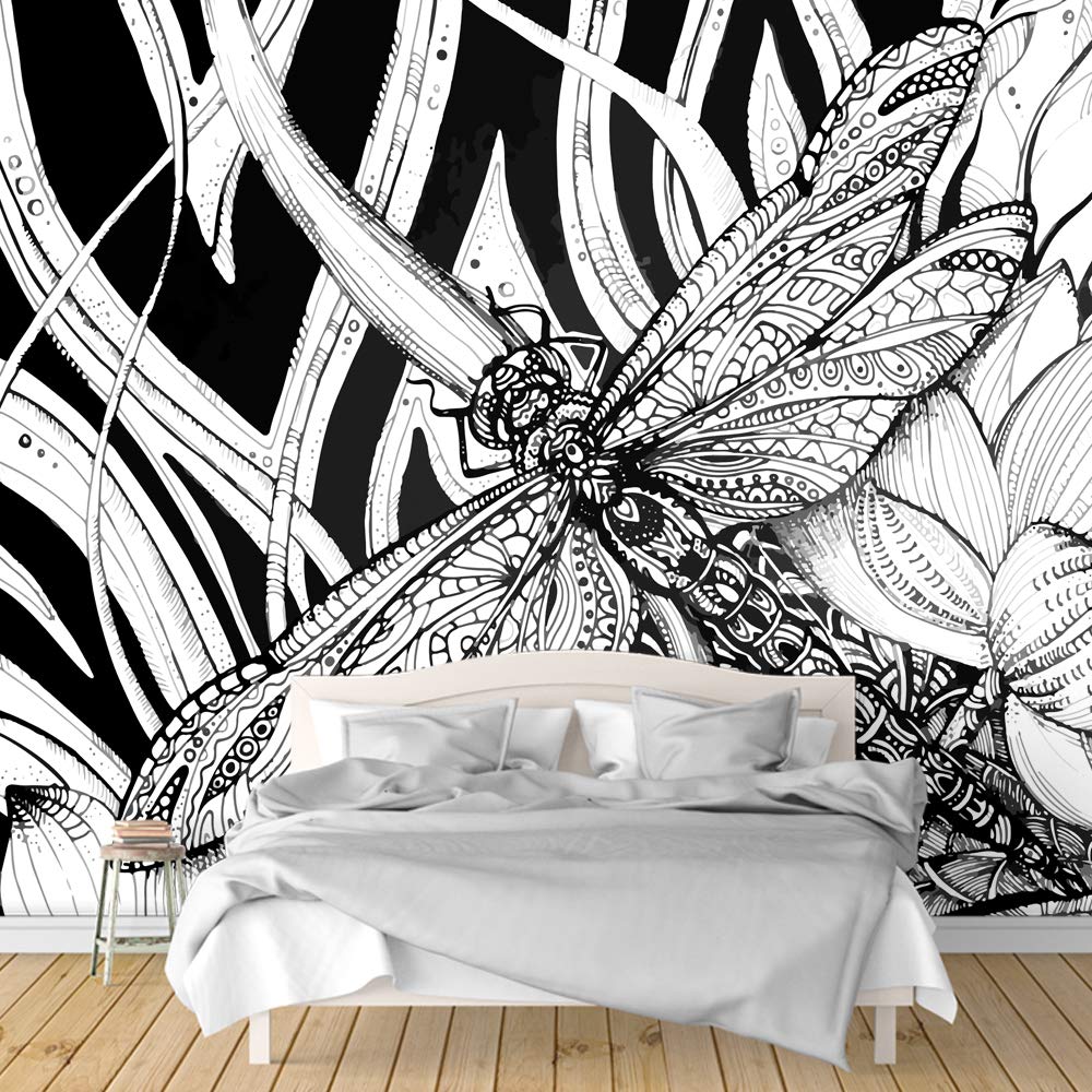 Removable Peel and Stick Wallpaper - 66x96 Inch Large Wall Mural for Bedroom Decor, Picture Collage, DIY Home Stickers | Perfect for Nursery, Living Room & Dorm Room Decoration