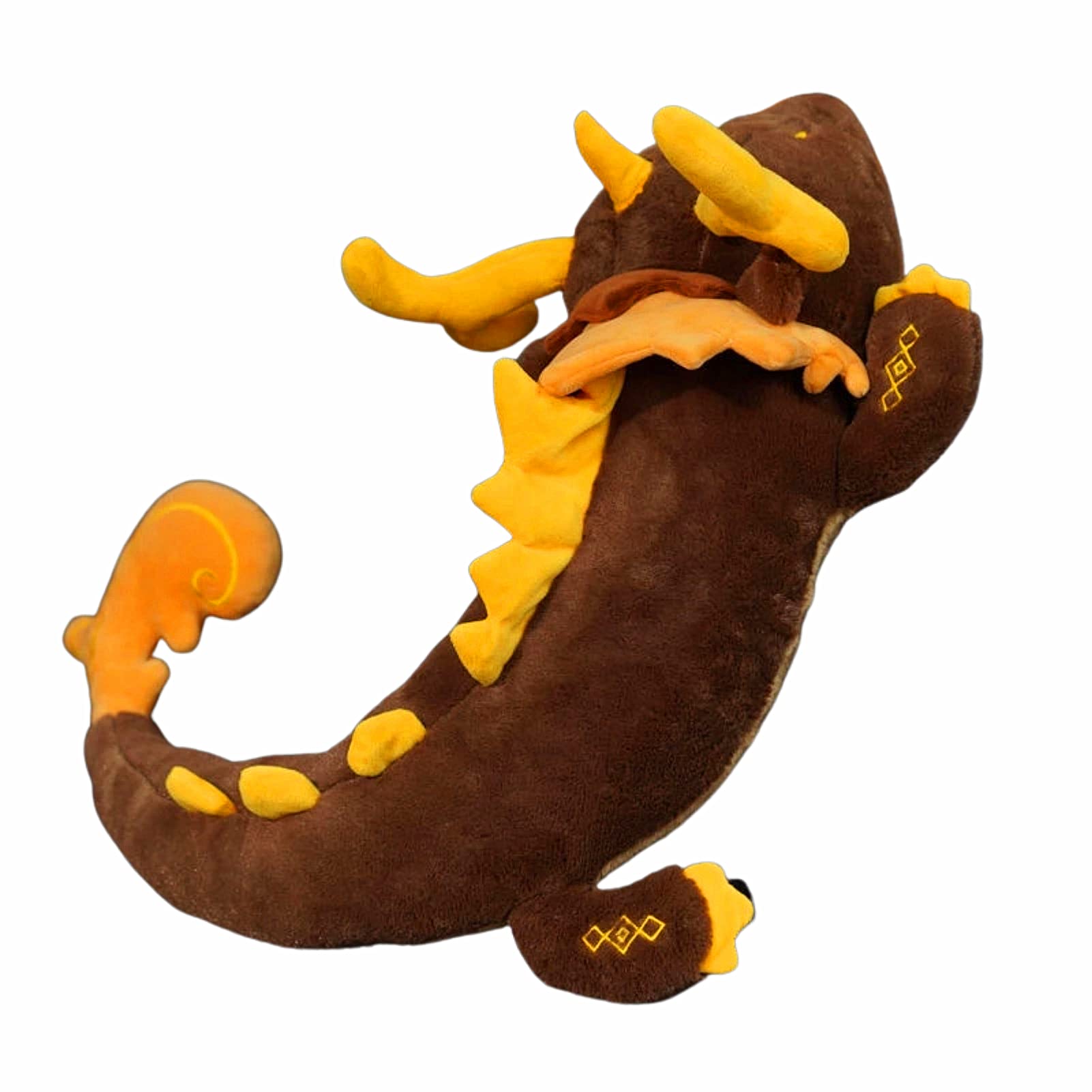 Genshin Impact Zhongli Plush Toy - 27.5 Inch Dragon Body Pillow | Official Character Cushion for Anime Fans, Gaming Room Decor, and Cosplay Accessories