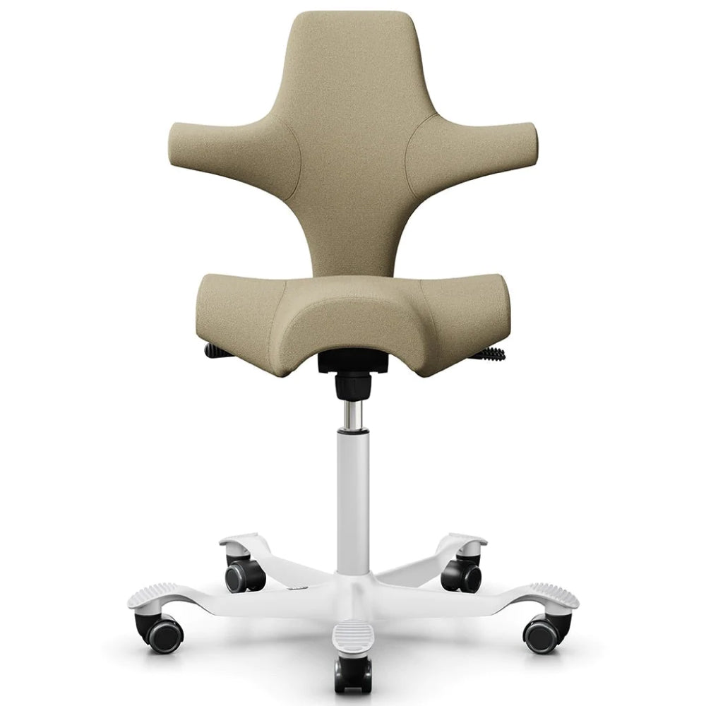 HÅG Capisco 8106 Ergonomic Saddle Chair - Adjustable Height & Tilt for Office & Home Workspace - Perfect for Desk Work, Gaming & Creative Professionals