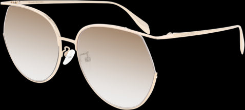 Alexander McQueen AM0255S Sunglasses - Luxury Designer Shades for Men & Women - UV Protection & Polarized Lenses - Perfect for Driving, Travel & Outdoor Activities
