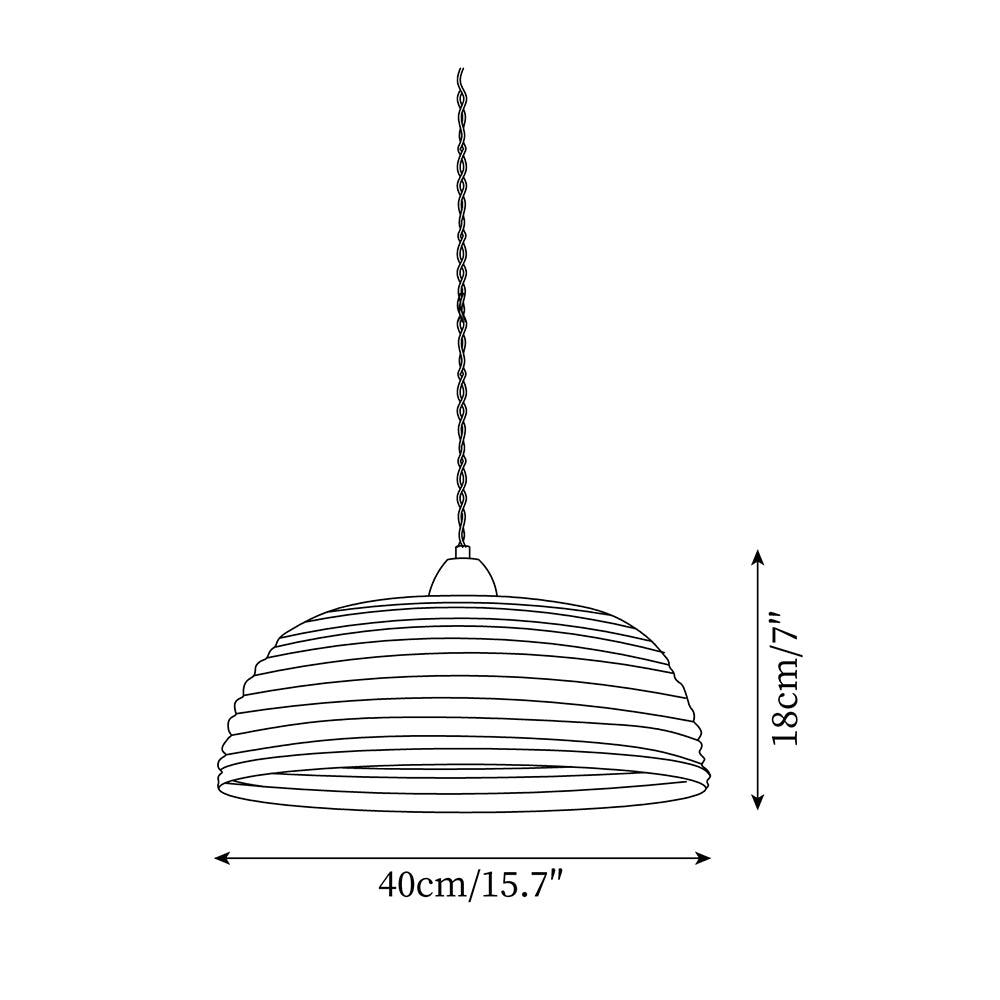 Modern Tanto Pendant Light - Minimalist Japanese Inspired Hanging Lamp for Dining Room, Kitchen Island, or Bedroom Lighting