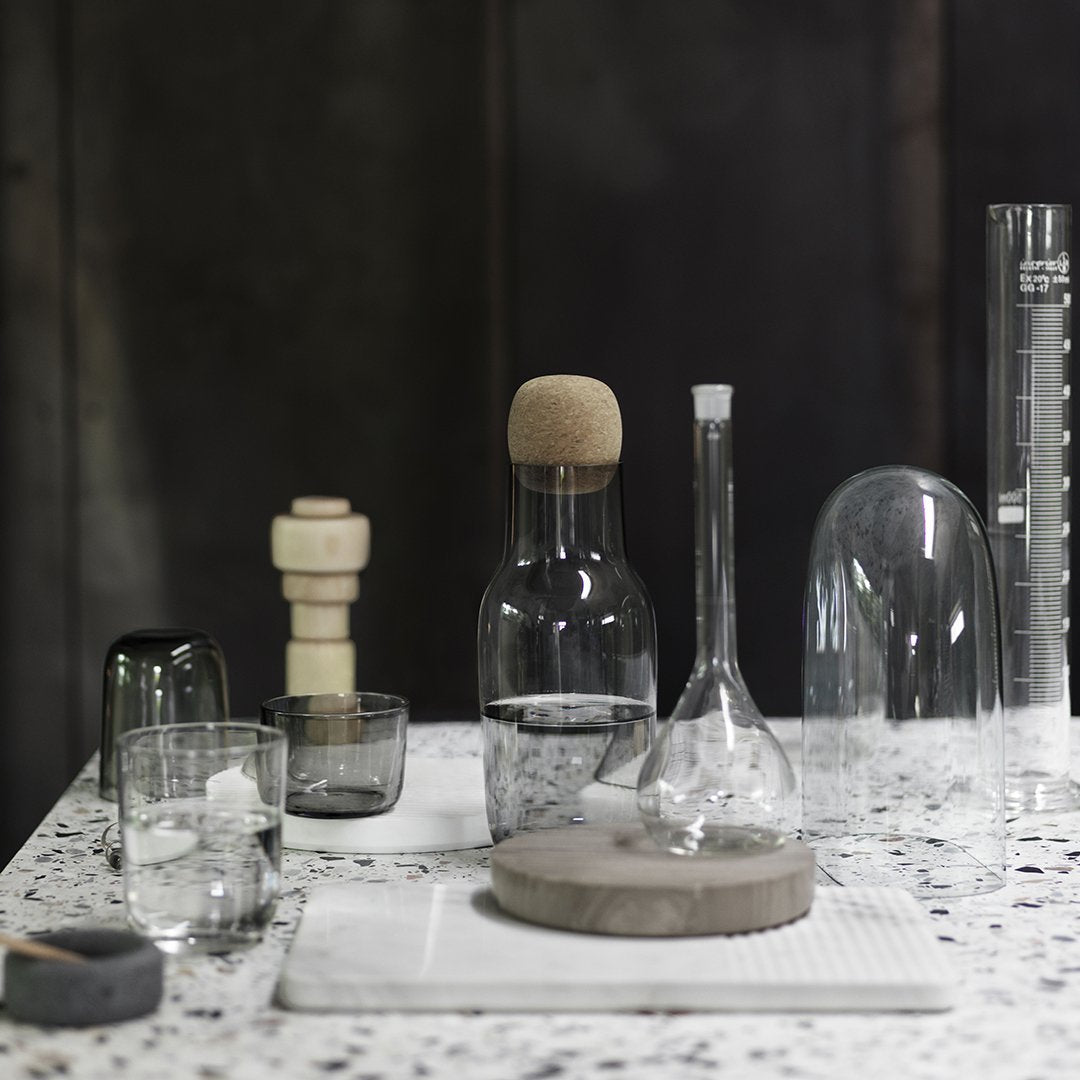 Muuto Engesvik Corky Carafe and Glasses Set - Elegant Scandinavian Design for Wine, Water, and Beverages - Perfect for Dinner Parties, Home Decor, and Gift Giving